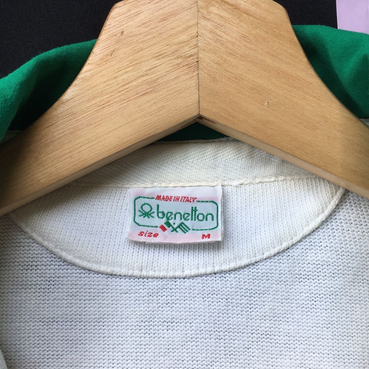 United Colors Of Benetton VtgUnited Colors of Benetton PoloShirt wore byPablo Escobar Size US M / EU 48-50 / 2 - 9 Thumbnail