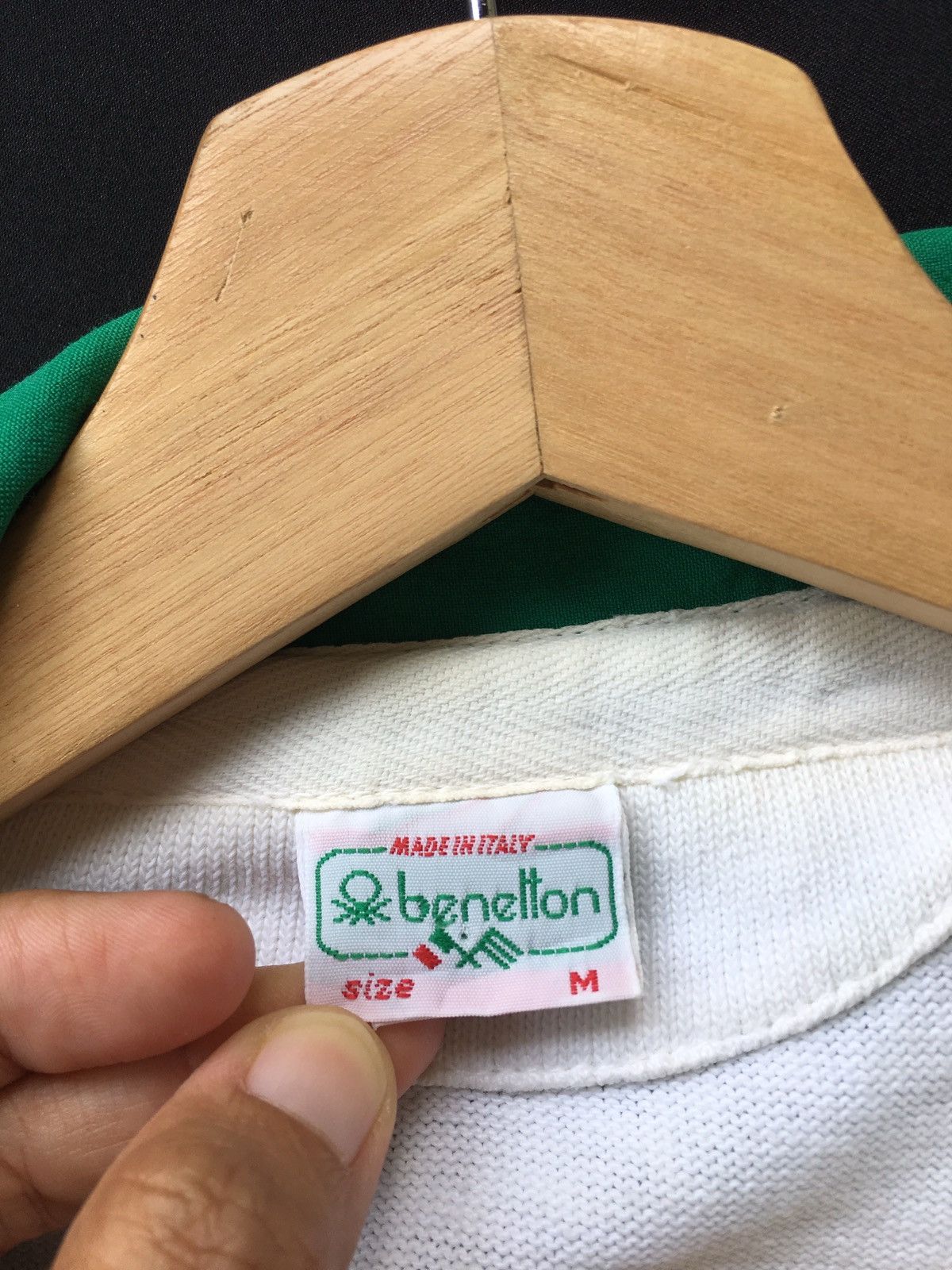 United Colors Of Benetton VtgUnited Colors of Benetton PoloShirt wore byPablo Escobar Size US M / EU 48-50 / 2 - 15 Thumbnail