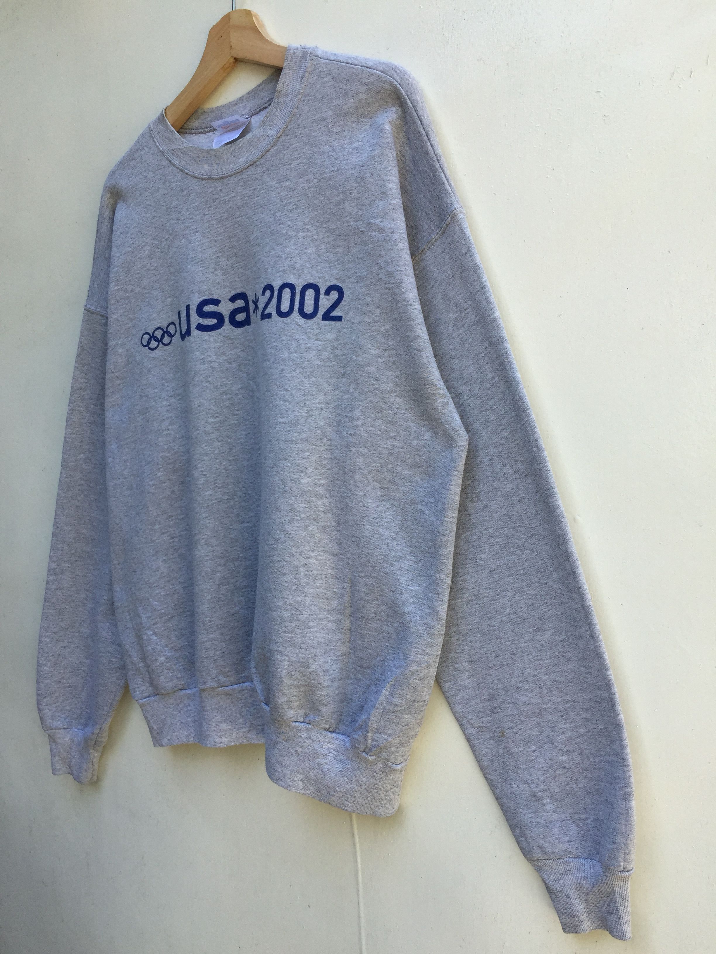 Hanes 2002 Vintage USA Olympic Team Sweatshirt Size US L / EU 52-54 / 3 - 4 Thumbnail