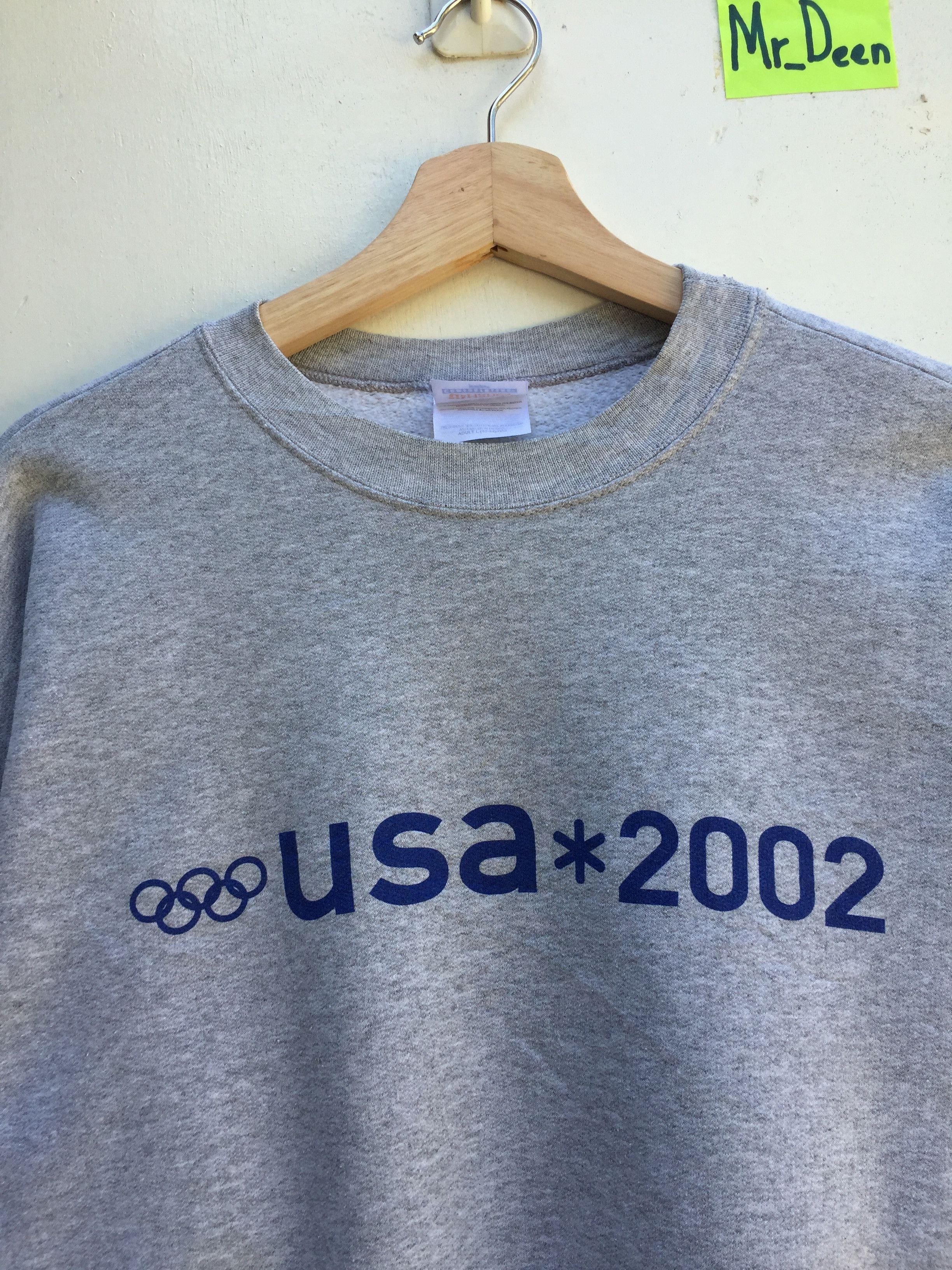 Hanes 2002 Vintage USA Olympic Team Sweatshirt Size US L / EU 52-54 / 3 - 1 Thumbnail