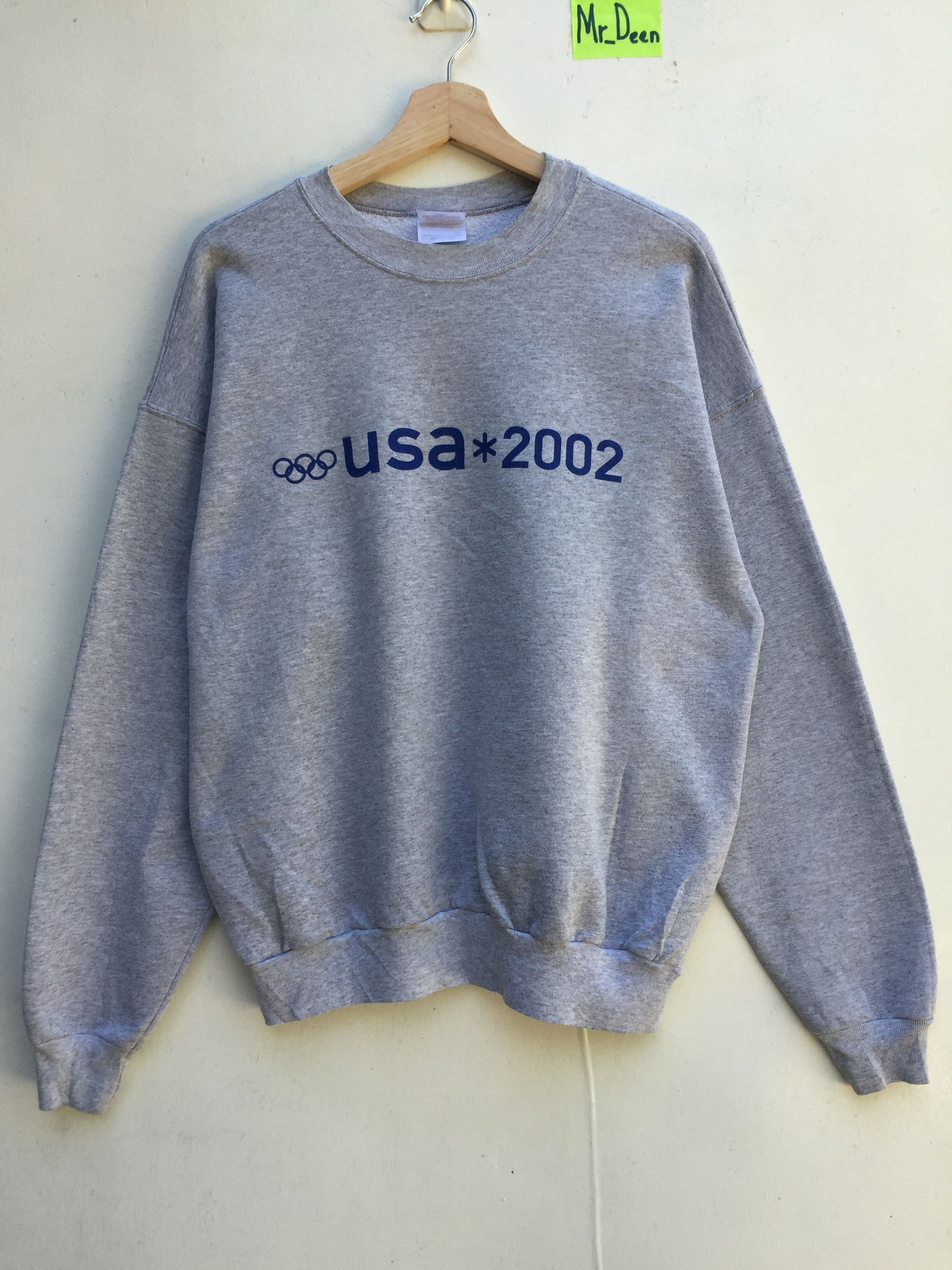 Hanes 2002 Vintage USA Olympic Team Sweatshirt Size US L / EU 52-54 / 3 - 2 Thumbnail