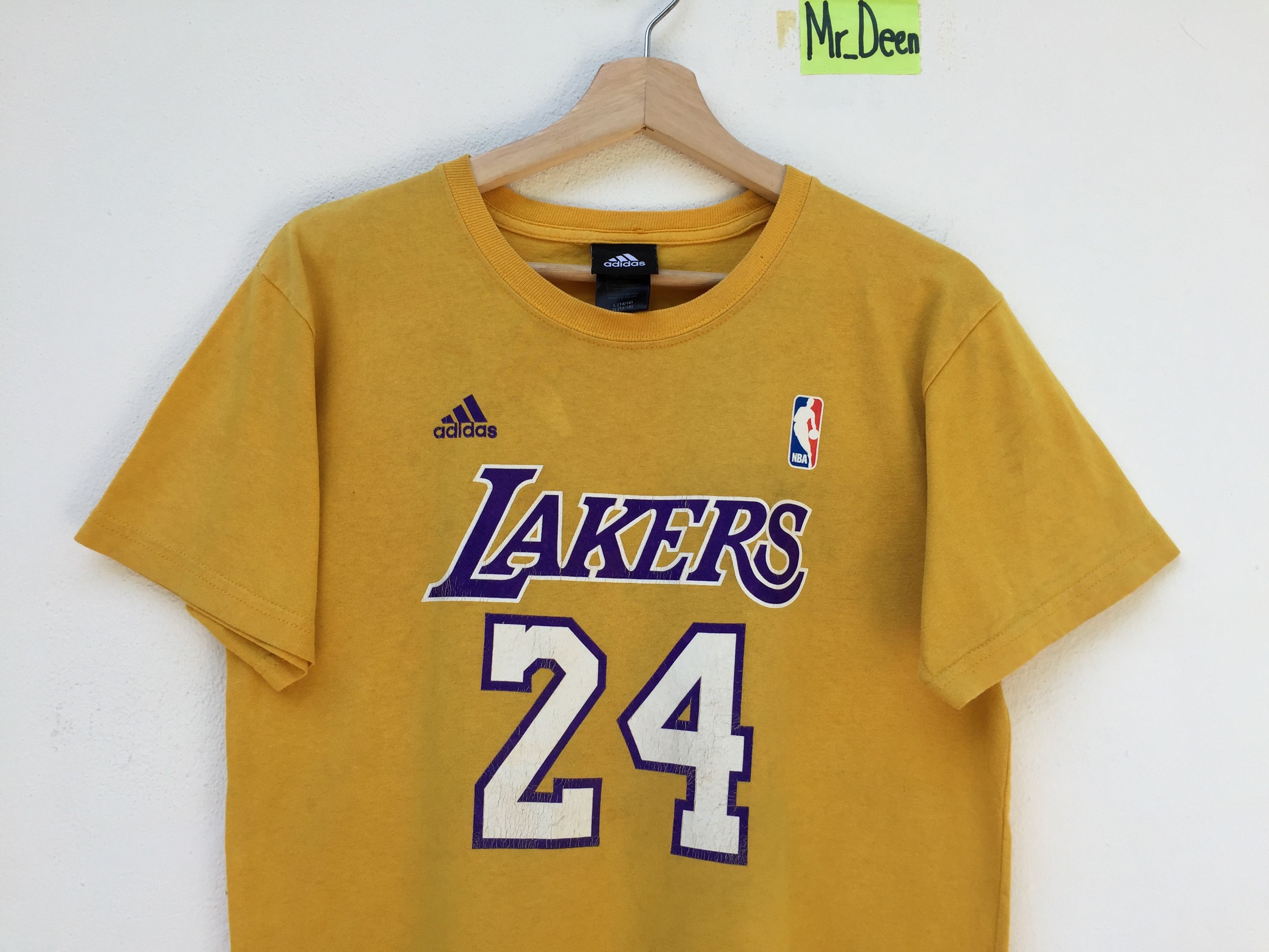 Adidas Vtg Adidas Los Angeles Lakers Kobe Bryant Mentality Size US M / EU 48-50 / 2 - 8 Thumbnail