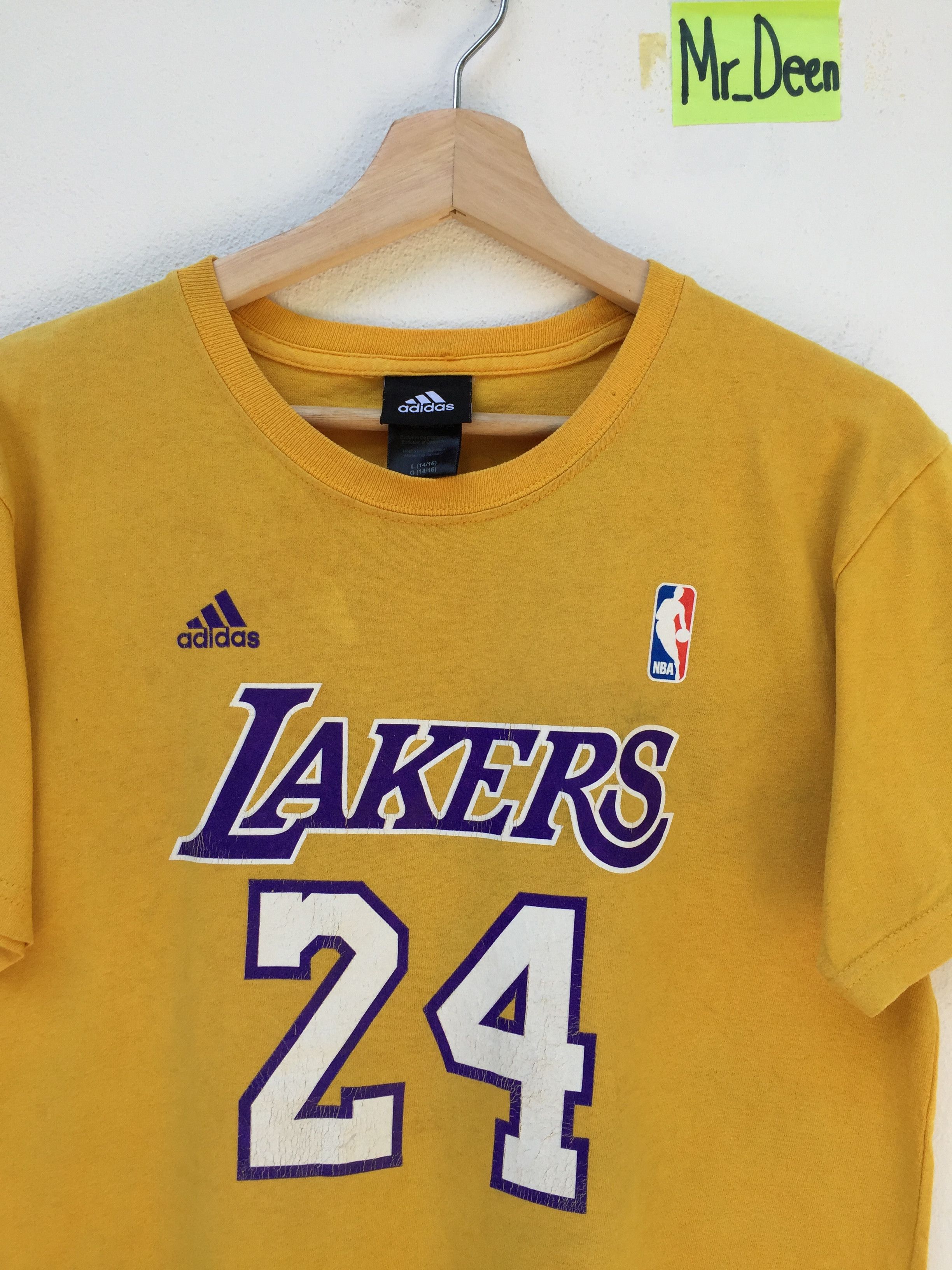 Adidas Vtg Adidas Los Angeles Lakers Kobe Bryant Mentality Size US M / EU 48-50 / 2 - 7 Thumbnail