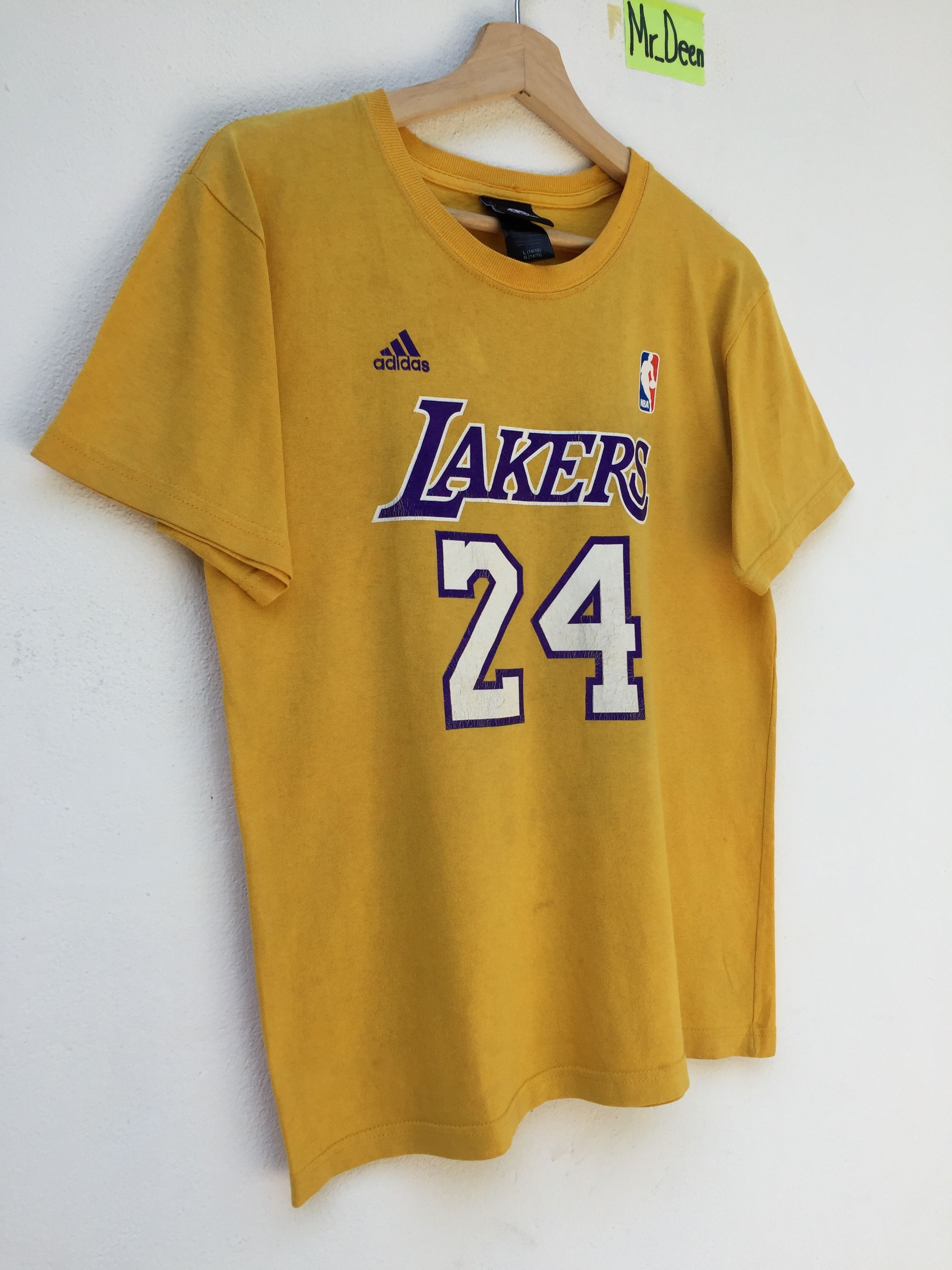Adidas Vtg Adidas Los Angeles Lakers Kobe Bryant Mentality Size US M / EU 48-50 / 2 - 4 Thumbnail