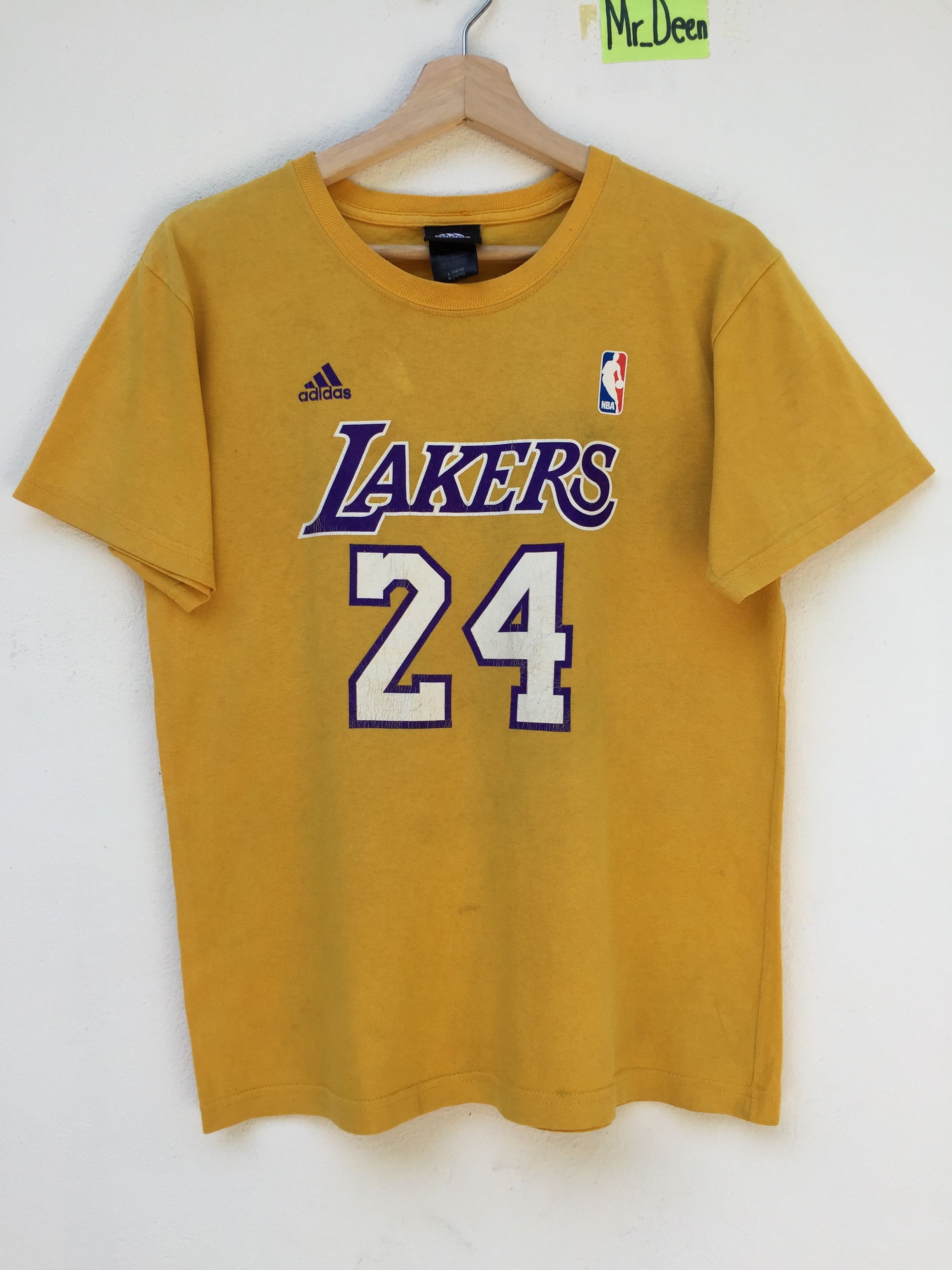 Adidas Vtg Adidas Los Angeles Lakers Kobe Bryant Mentality Size US M / EU 48-50 / 2 - 3 Thumbnail