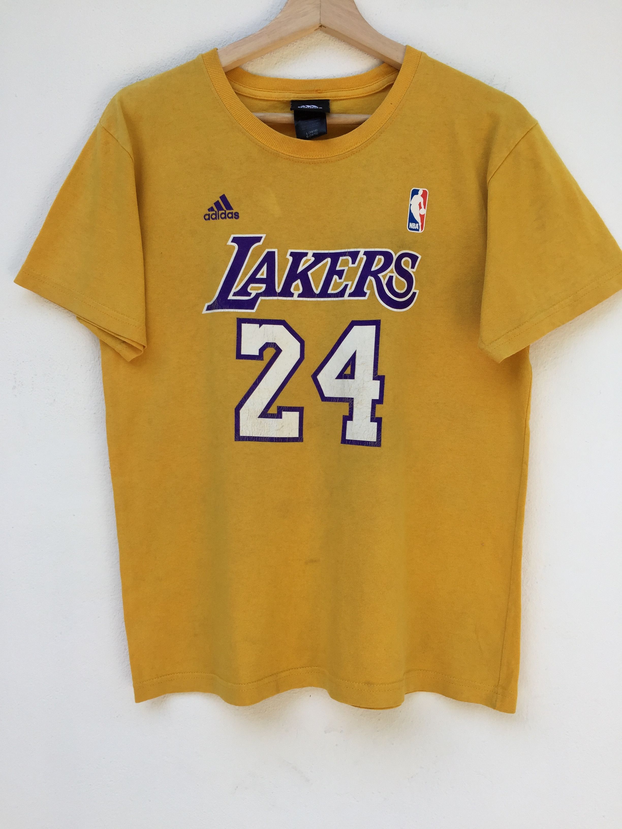 Adidas Vtg Adidas Los Angeles Lakers Kobe Bryant Mentality Size US M / EU 48-50 / 2 - 6 Thumbnail