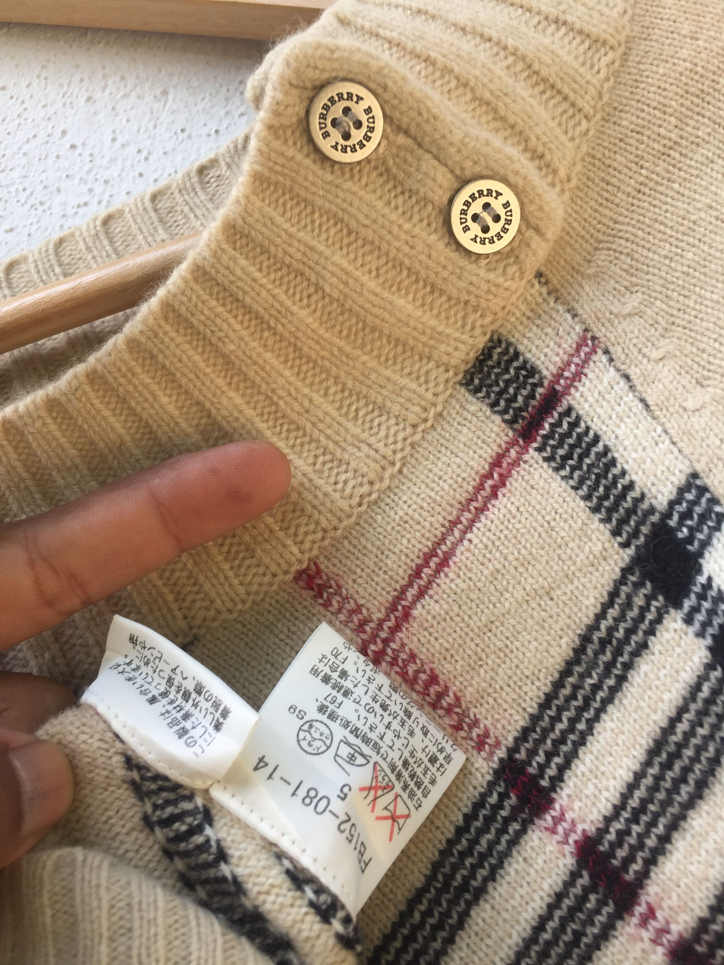 Burberry Burberry Vintage Nova Check Long Sleeve Winter Wear Size S / US 4 / IT 40 - 7 Thumbnail