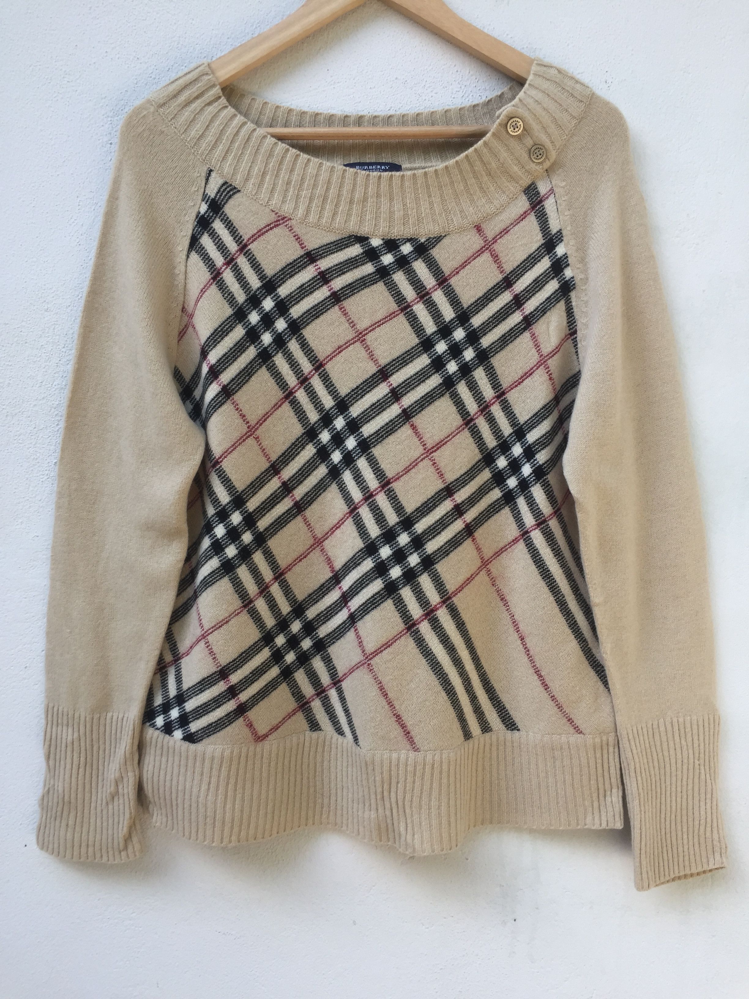 Burberry Burberry Vintage Nova Check Long Sleeve Winter Wear Size S / US 4 / IT 40 - 4 Thumbnail