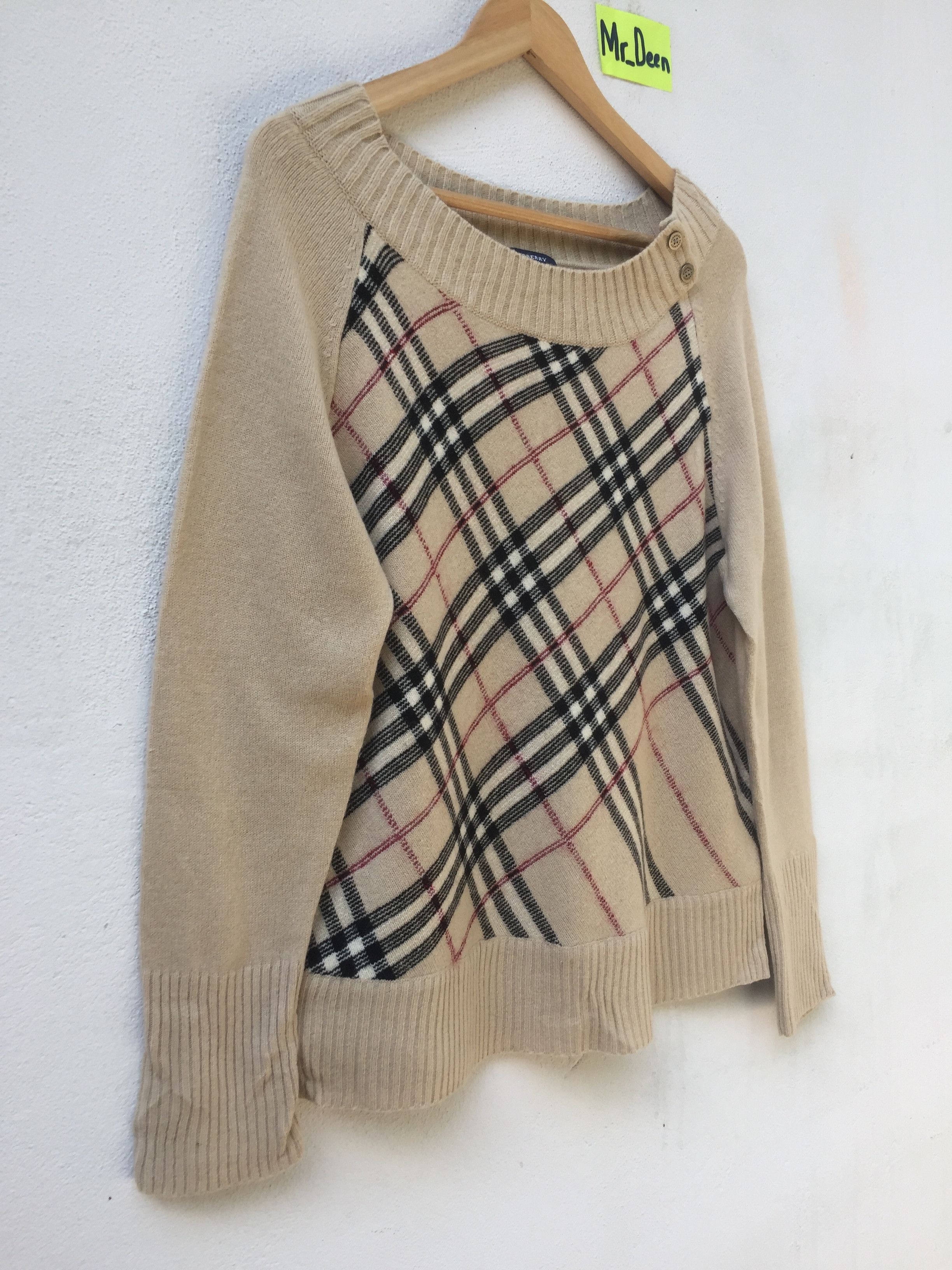 Burberry Burberry Vintage Nova Check Long Sleeve Winter Wear Size S / US 4 / IT 40 - 2 Thumbnail