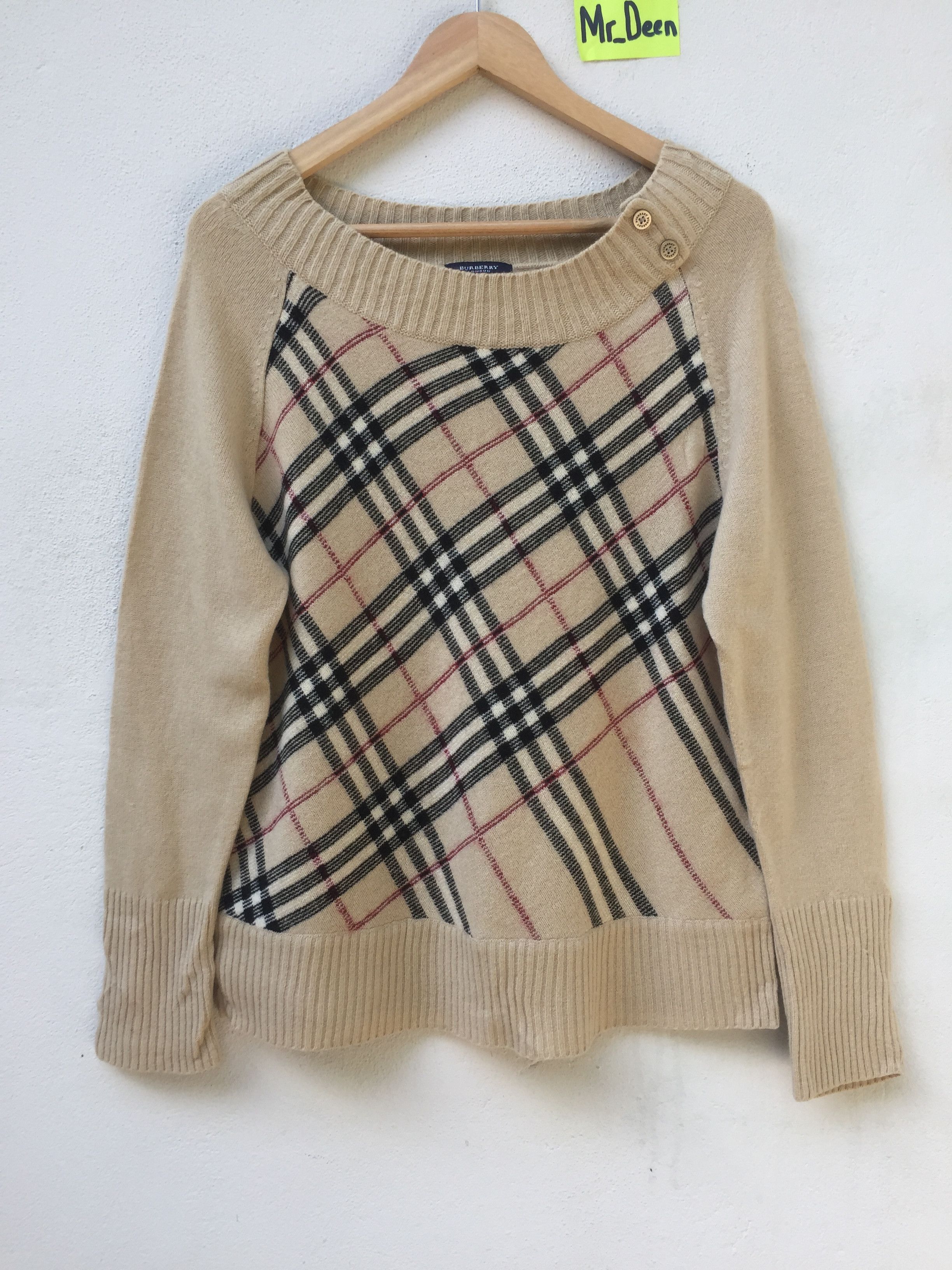 Burberry Burberry Vintage Nova Check Long Sleeve Winter Wear Size S / US 4 / IT 40 - 1 Thumbnail