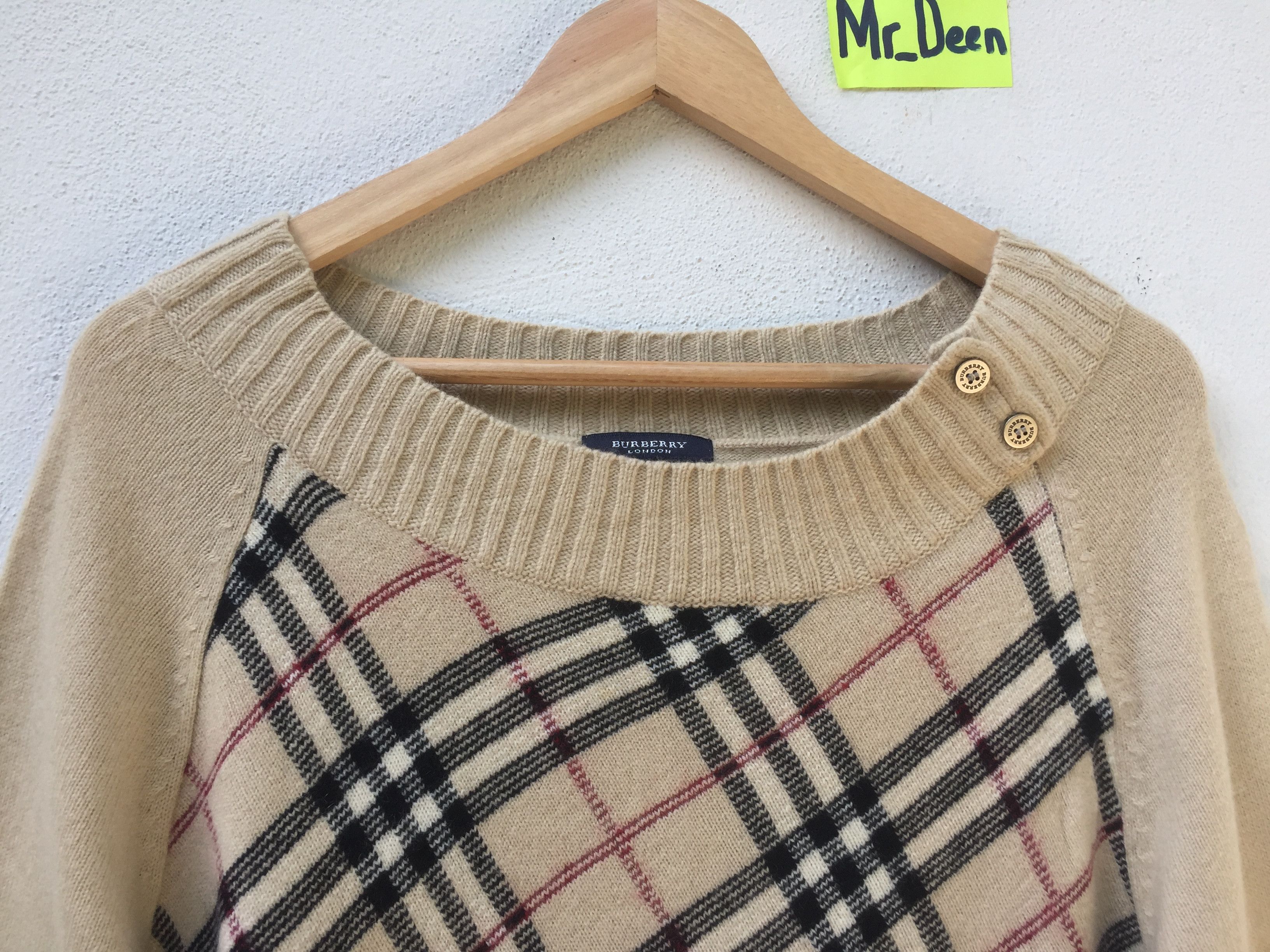 Burberry Burberry Vintage Nova Check Long Sleeve Winter Wear Size S / US 4 / IT 40 - 5 Thumbnail