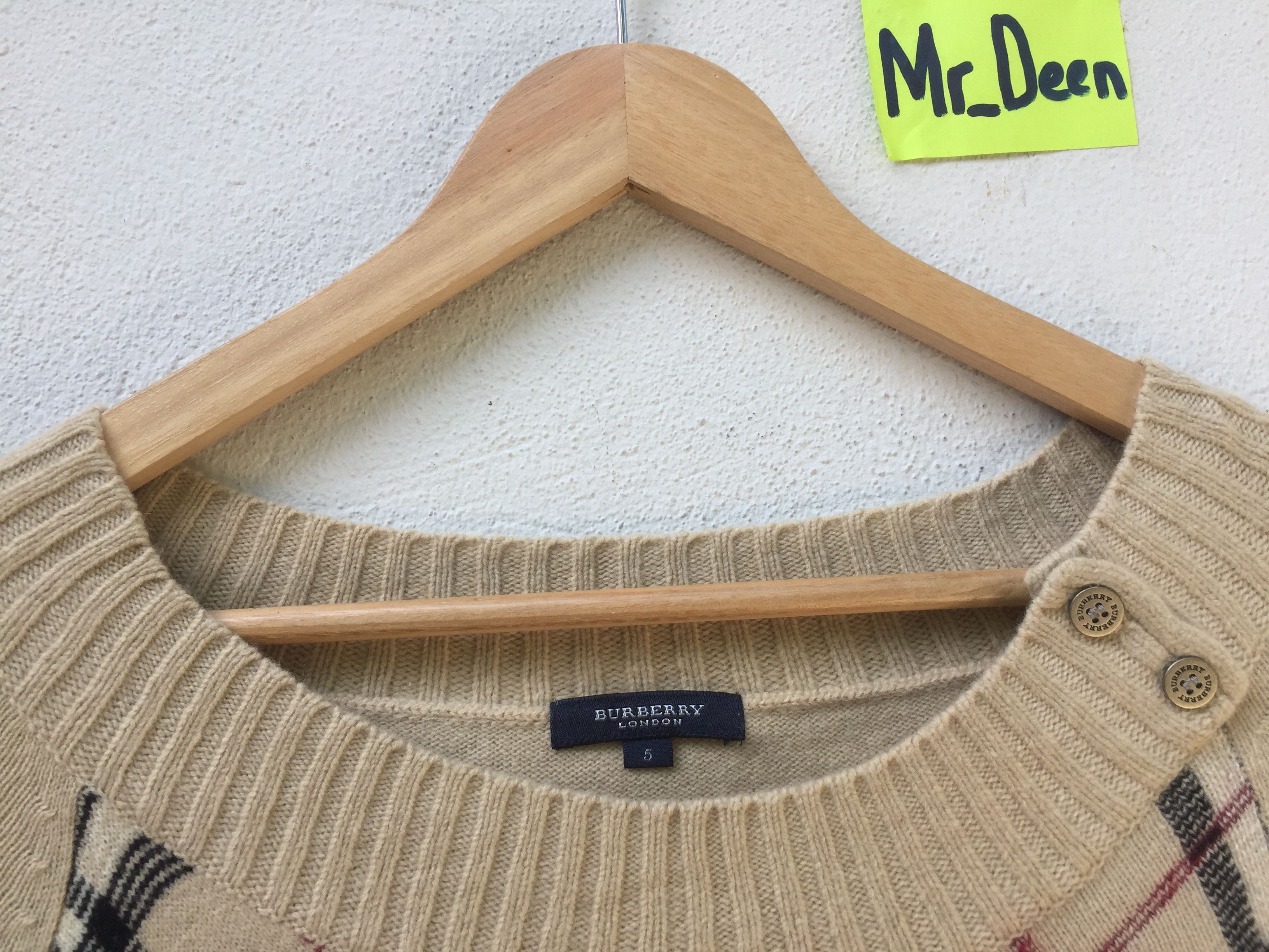 Burberry Burberry Vintage Nova Check Long Sleeve Winter Wear Size S / US 4 / IT 40 - 6 Thumbnail