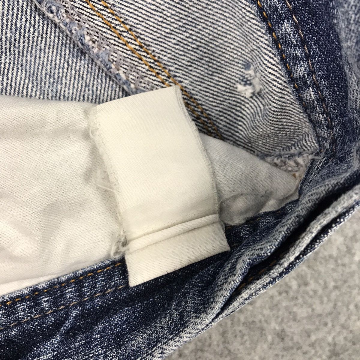 Japanese Brand × Vintage BAGGY ULTIMAX DENIM FADED DISTRESSED PANTS Size US 34 / EU 50 - 17 Thumbnail