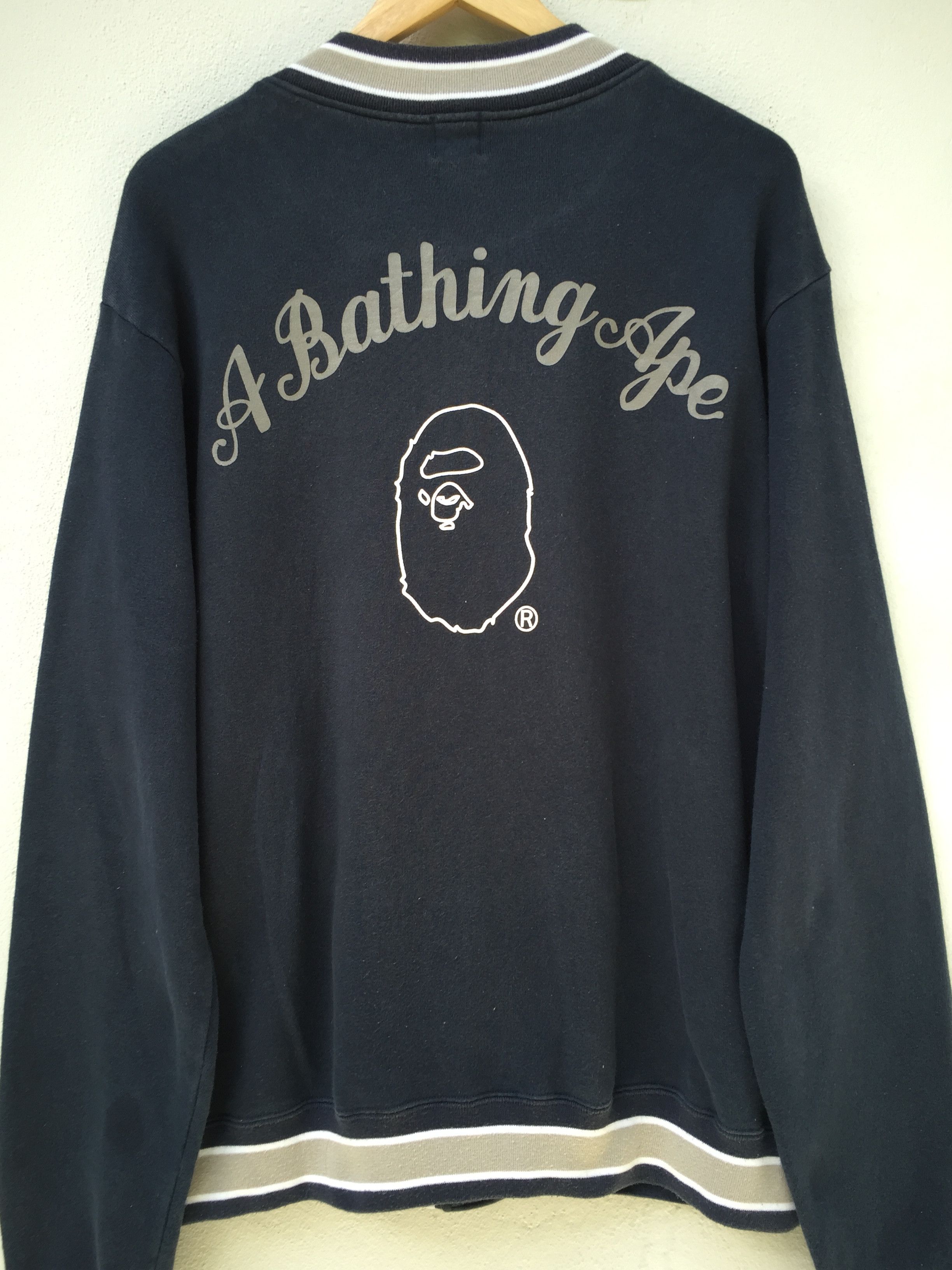 Bape ASNKA Sweat Varsity Jacket Size US M / EU 48-50 / 2 - 11 Thumbnail