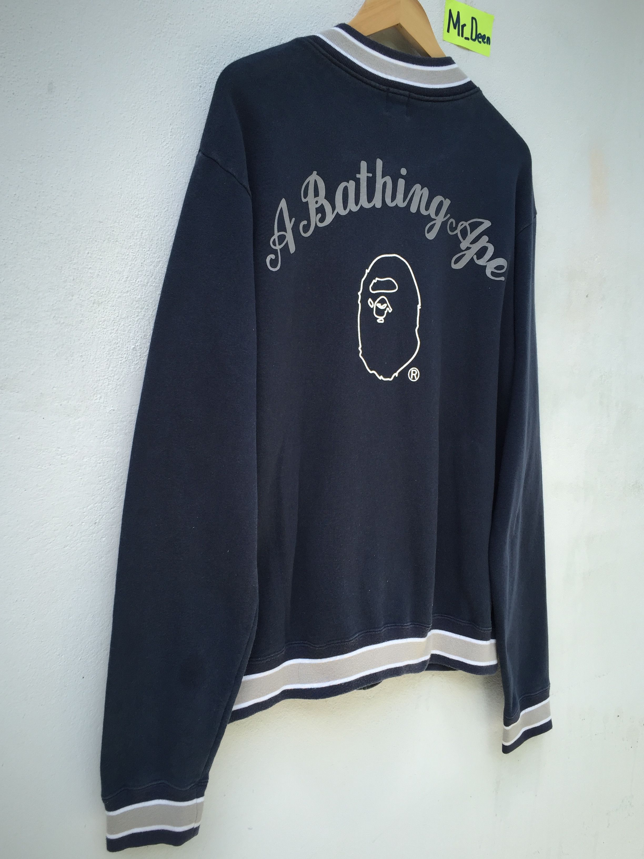 Bape ASNKA Sweat Varsity Jacket Size US M / EU 48-50 / 2 - 9 Thumbnail