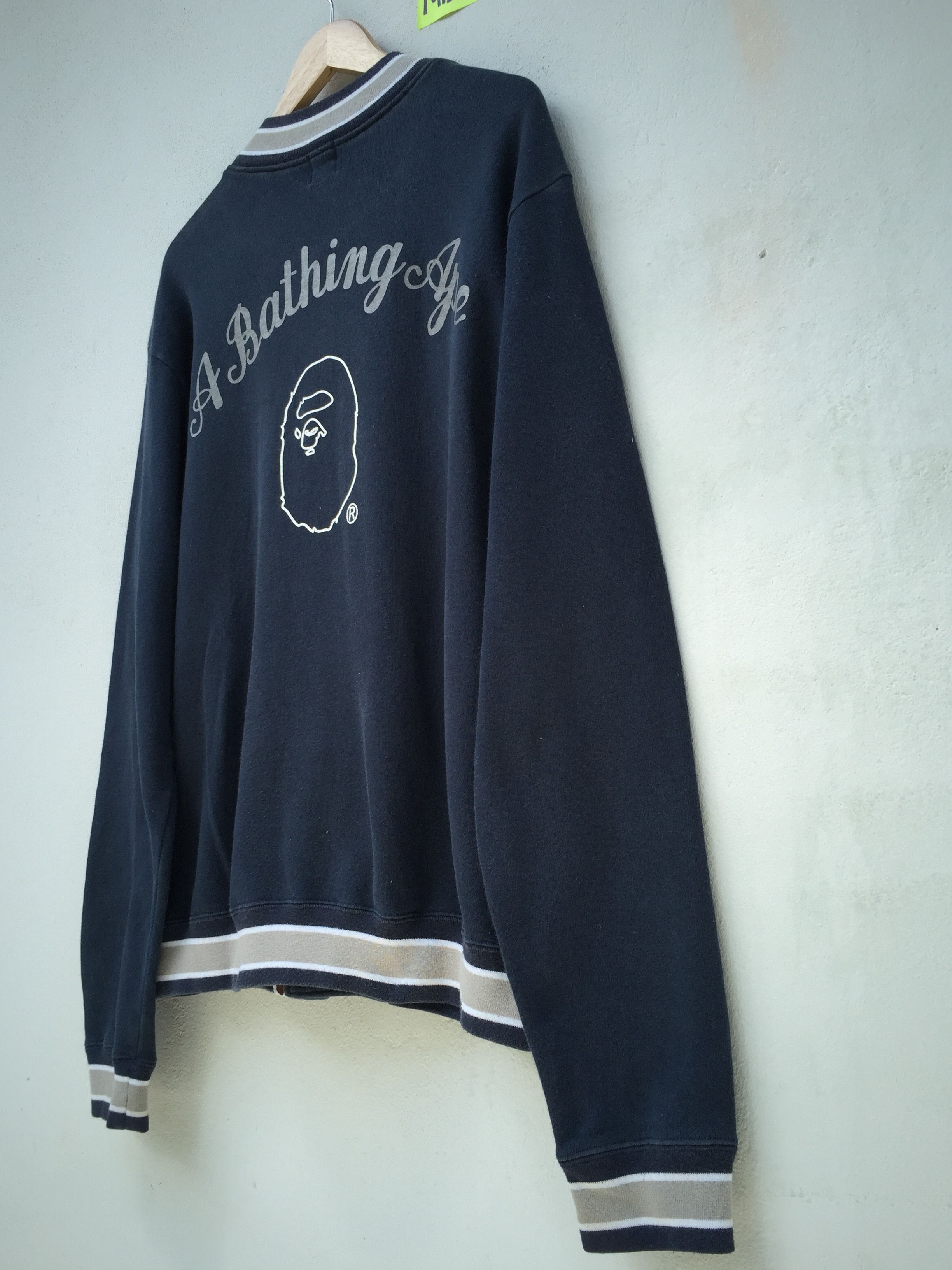 Bape ASNKA Sweat Varsity Jacket Size US M / EU 48-50 / 2 - 10 Thumbnail