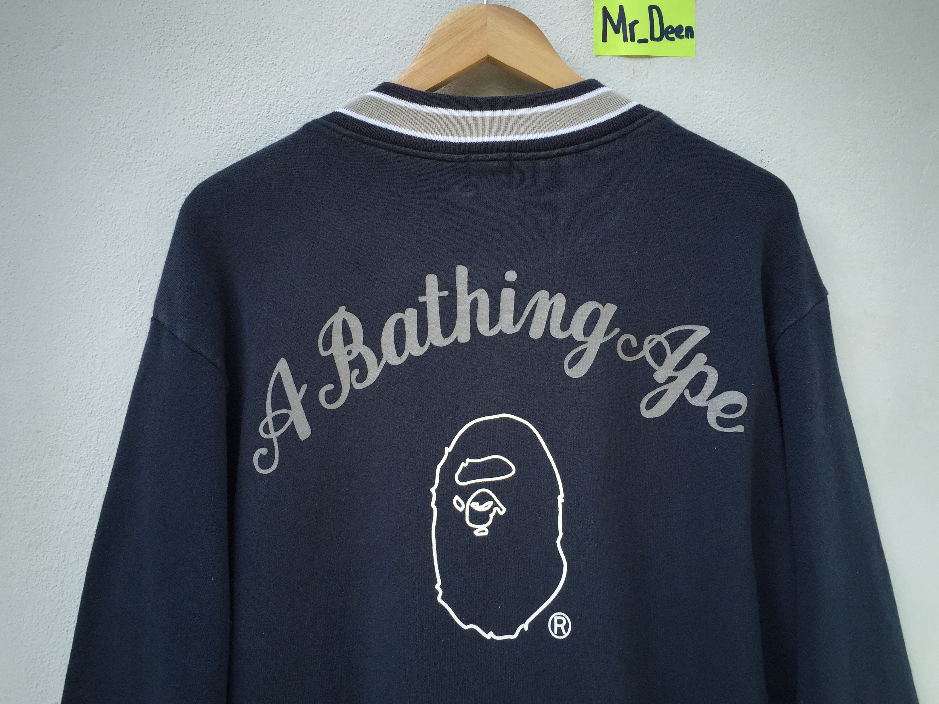 Bape ASNKA Sweat Varsity Jacket Size US M / EU 48-50 / 2 - 12 Thumbnail