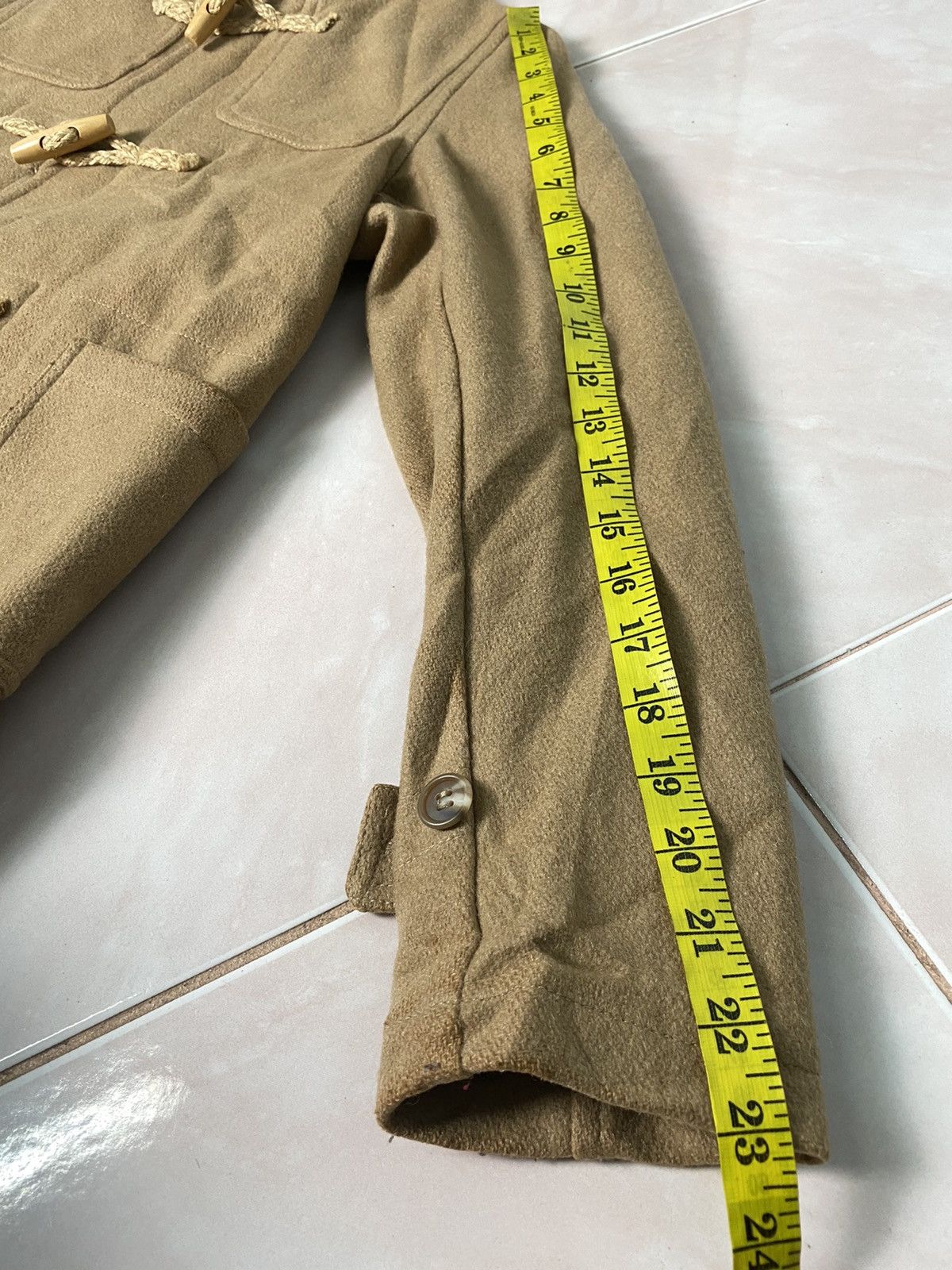 Beams Plus Vintage Wool Duffle Coat Beams Boy Made in Usa Size US XS / EU 42 / 0 - 11 Thumbnail