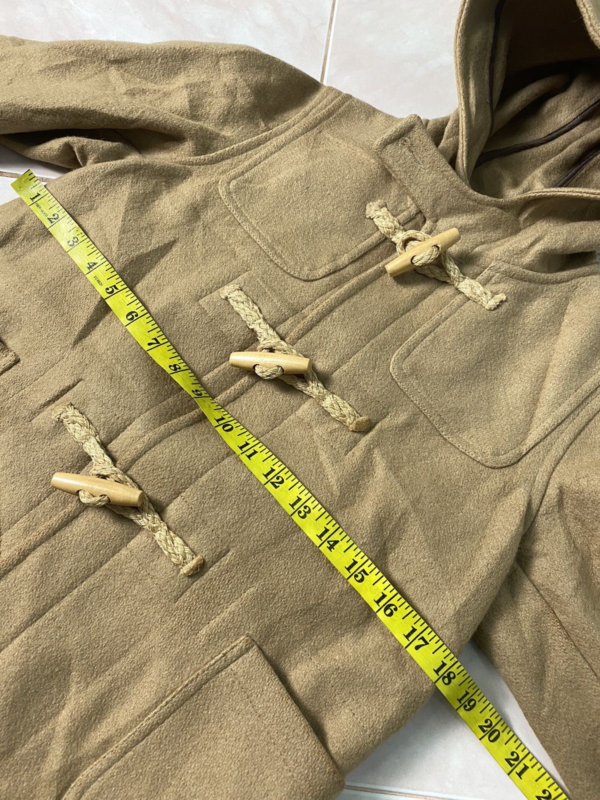 Beams Plus Vintage Wool Duffle Coat Beams Boy Made in Usa Size US XS / EU 42 / 0 - 9 Thumbnail