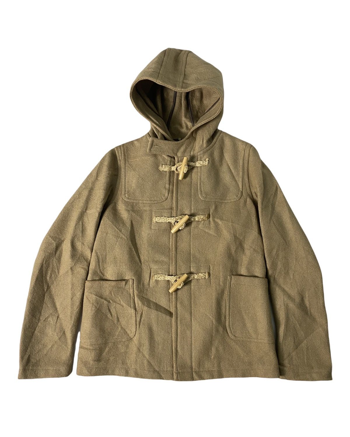 Beams Plus Vintage Wool Duffle Coat Beams Boy Made in Usa Size US XS / EU 42 / 0 - 1 Thumbnail