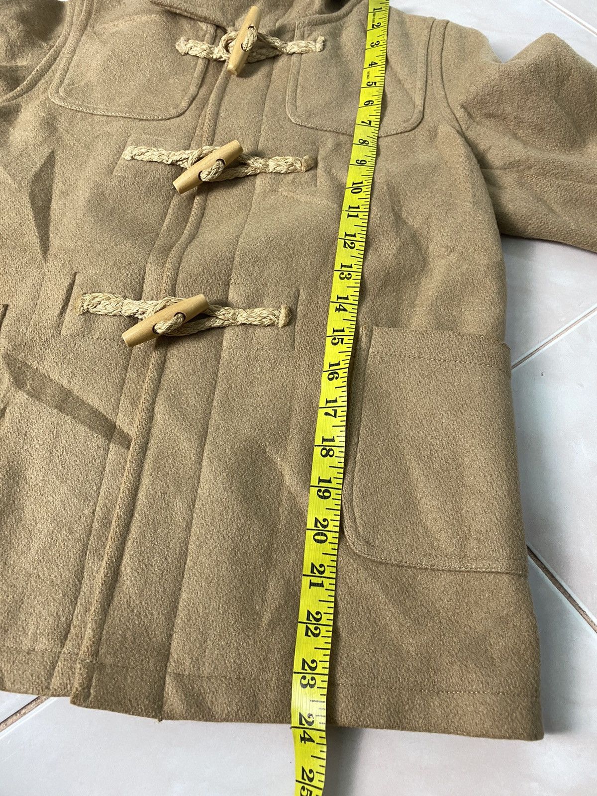 Beams Plus Vintage Wool Duffle Coat Beams Boy Made in Usa Size US XS / EU 42 / 0 - 10 Thumbnail