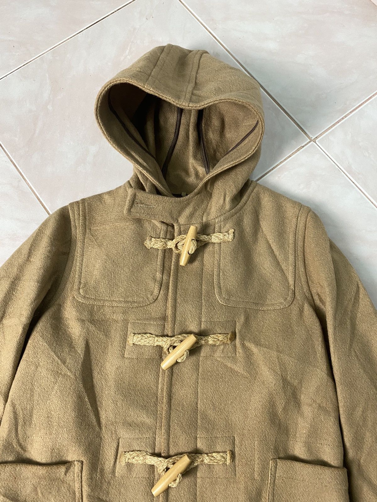 Beams Plus Vintage Wool Duffle Coat Beams Boy Made in Usa Size US XS / EU 42 / 0 - 2 Thumbnail