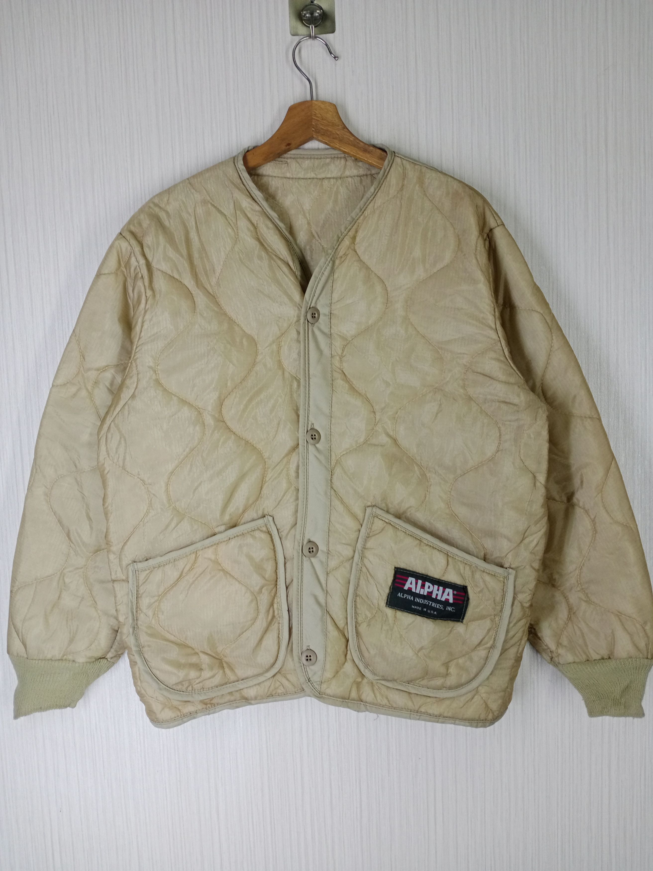 Alpha Industries Vintage Alpha Industries Liner Field Coat Quilted Size US M / EU 48-50 / 2 - 1 Thumbnail