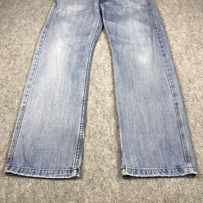 Diesel BAGGY JEANS LIGHT WASH DIESEL DENIM PANTS Grailed