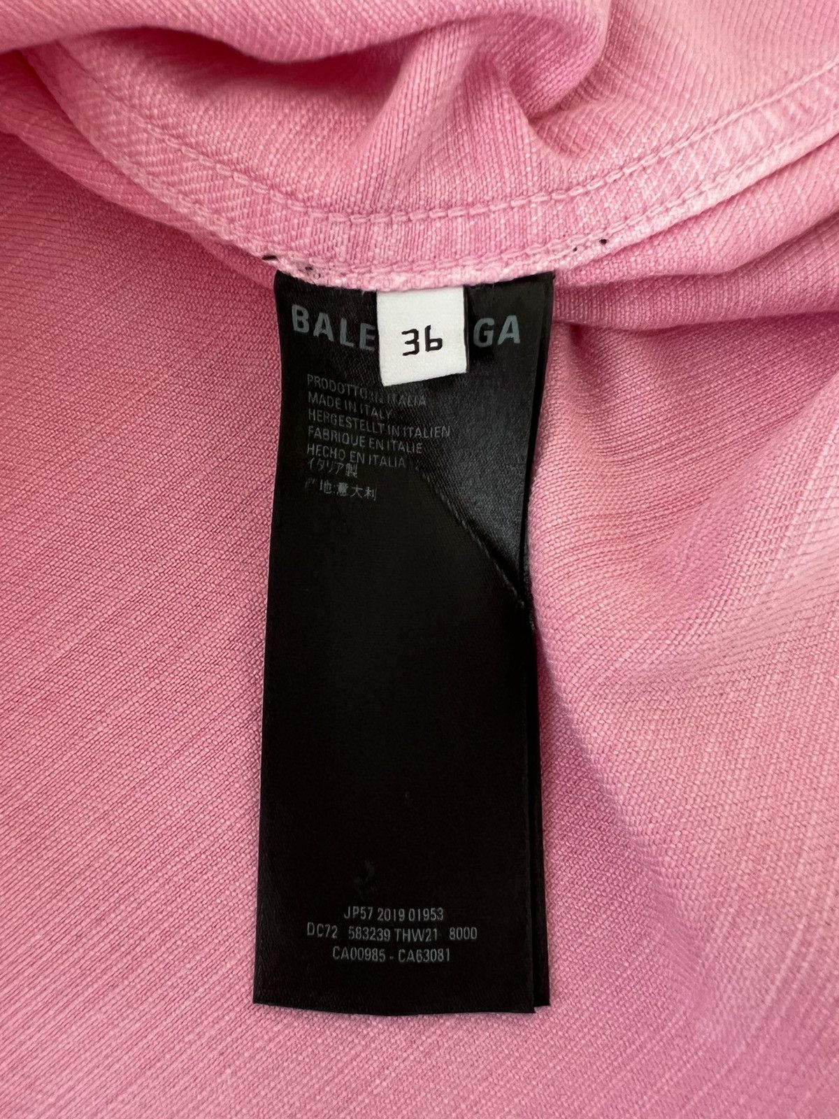 Balenciaga Balenciaga Signature Denim Logo Shirt Size US S / EU 44-46 / 1 - 6 Thumbnail