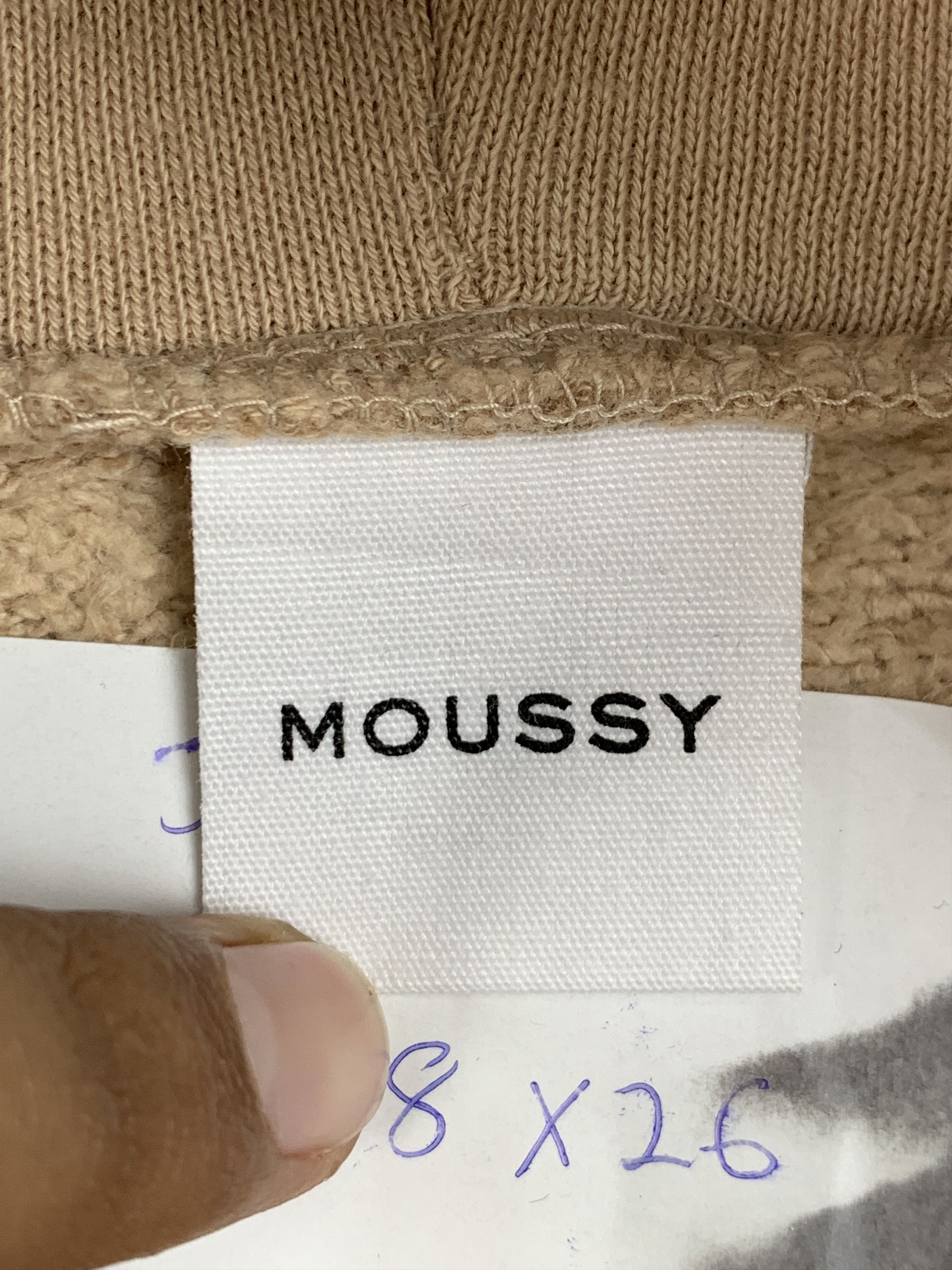 Japanese Brand × MOUSSY × Vintage Vintage Moussy Pullover Hoodie Jumper Jacket Size US XL / EU 56 / 4 - 6 Thumbnail