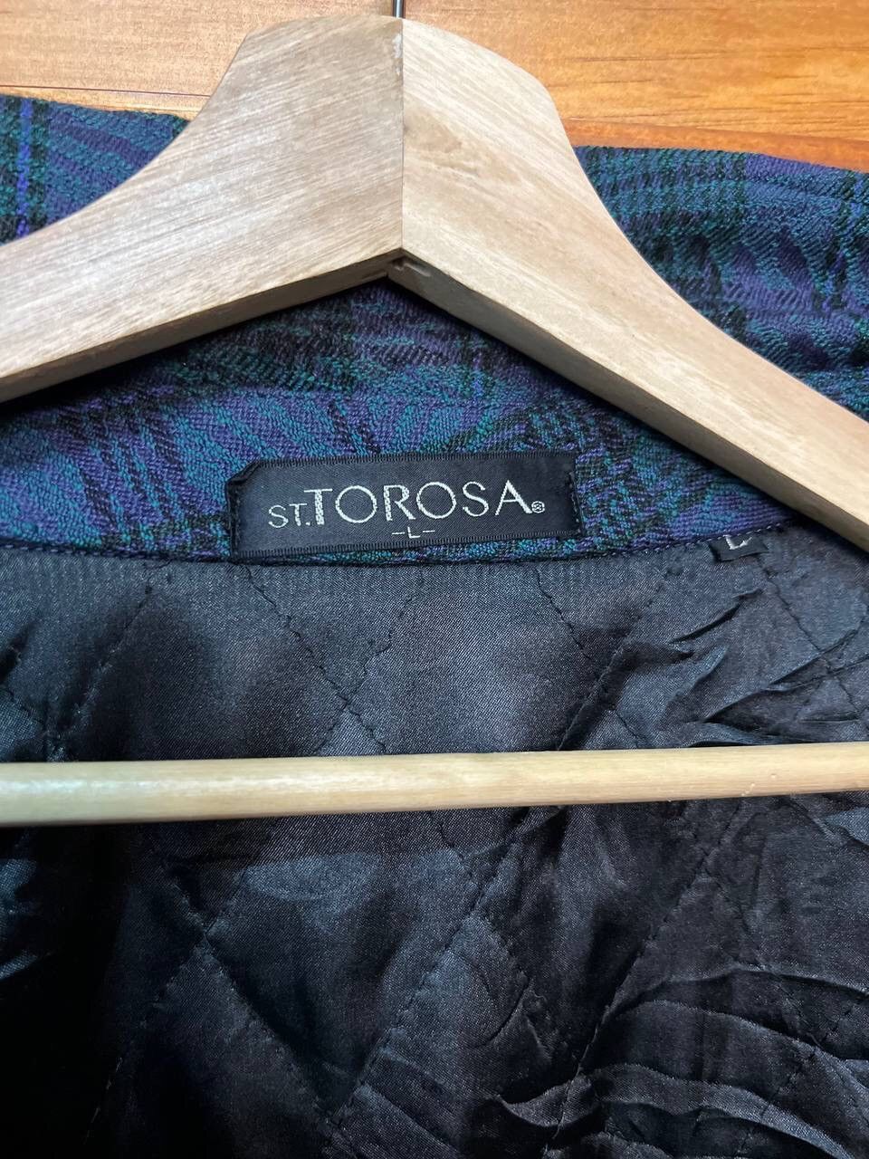 Japanese Brand ST. TOROSA BOMBER STYLE JACKET Size US L / EU 52-54 / 3 - 11 Thumbnail