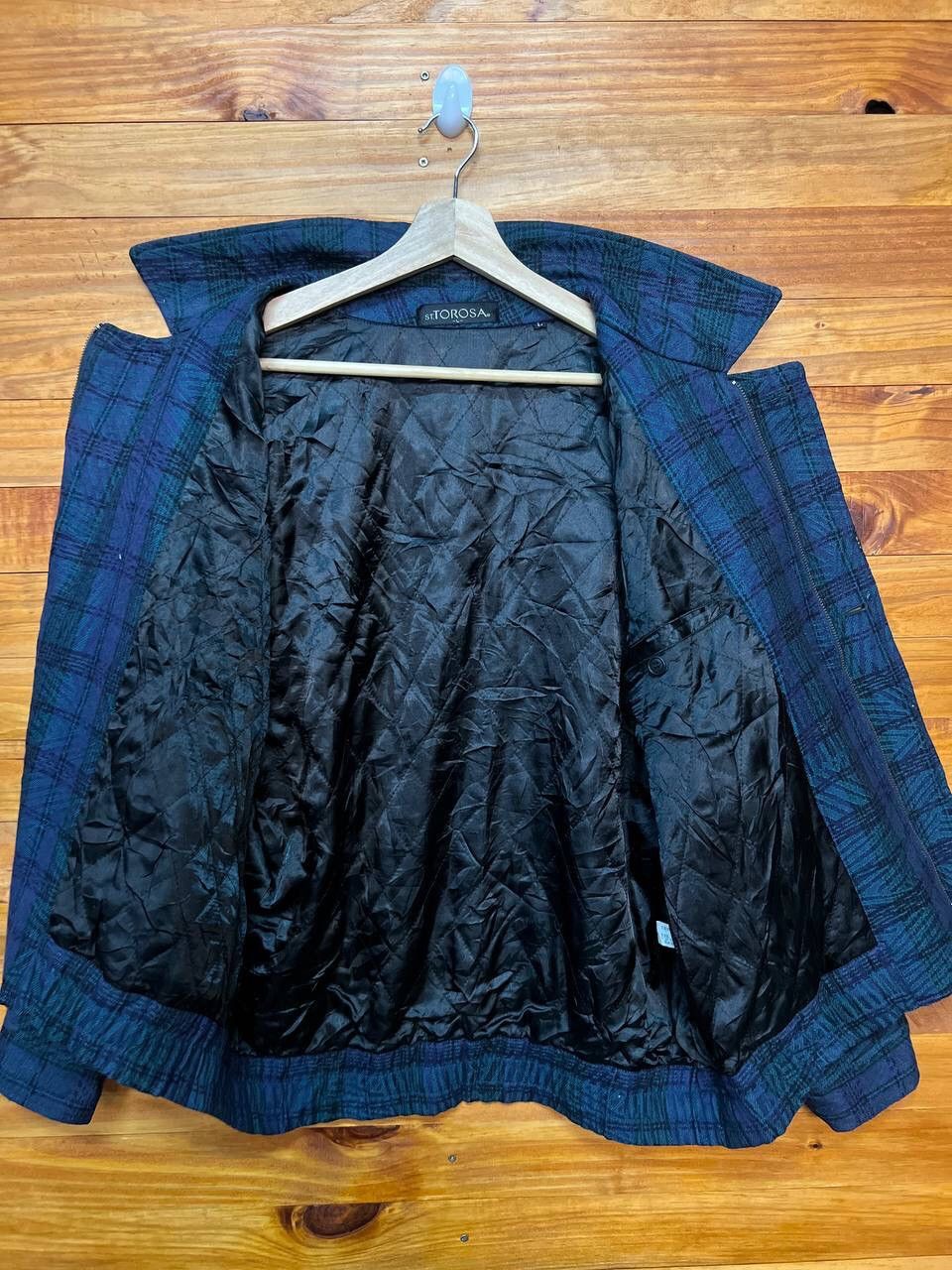 Japanese Brand ST. TOROSA BOMBER STYLE JACKET Size US L / EU 52-54 / 3 - 10 Thumbnail