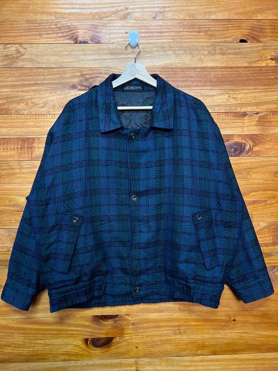 Japanese Brand ST. TOROSA BOMBER STYLE JACKET Size US L / EU 52-54 / 3 - 1 Thumbnail
