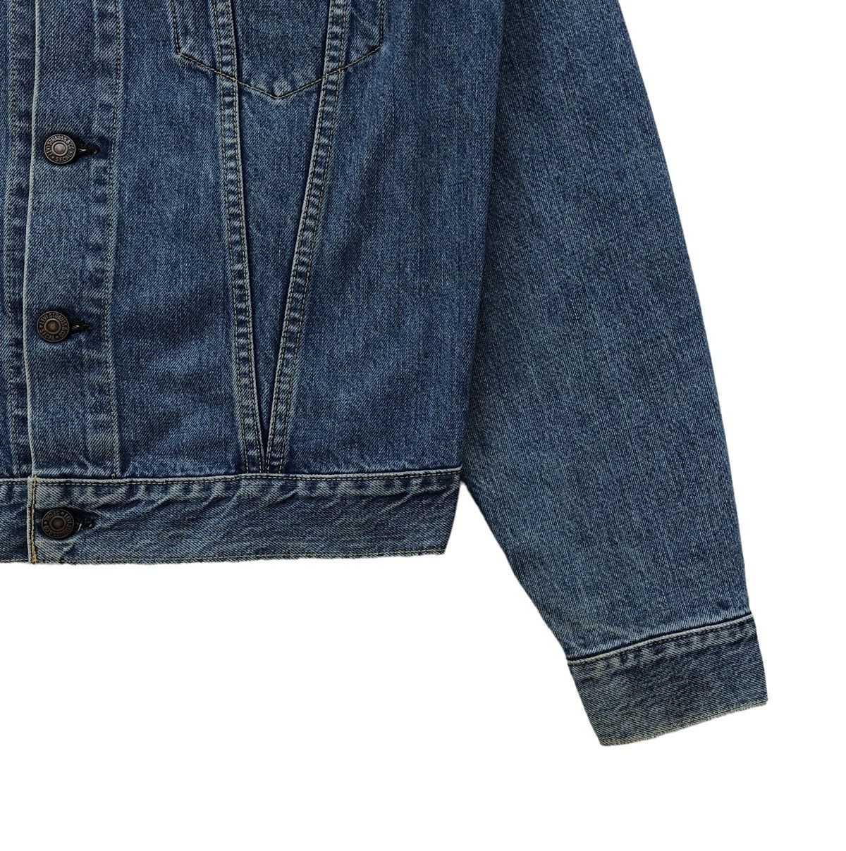 Levi's Vintage Clothing Vintage Levis Trucker Denim Big E 557 LVC 90s Japan Size US M / EU 48-50 / 2 - 12 Thumbnail