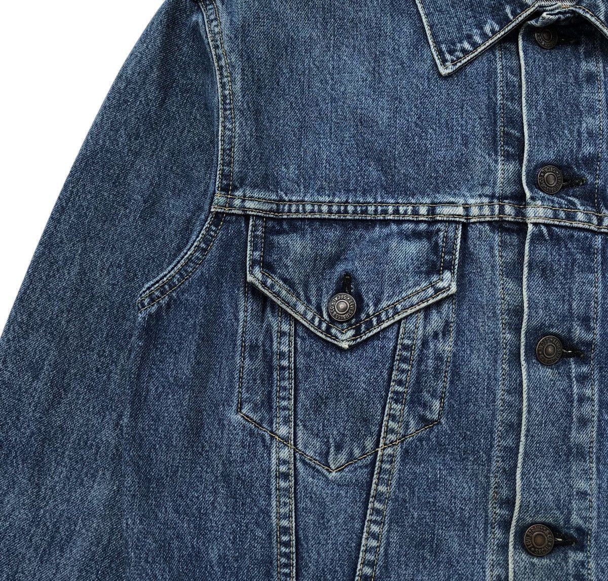 Levi's Vintage Clothing Vintage Levis Trucker Denim Big E 557 LVC 90s Japan Size US M / EU 48-50 / 2 - 7 Thumbnail