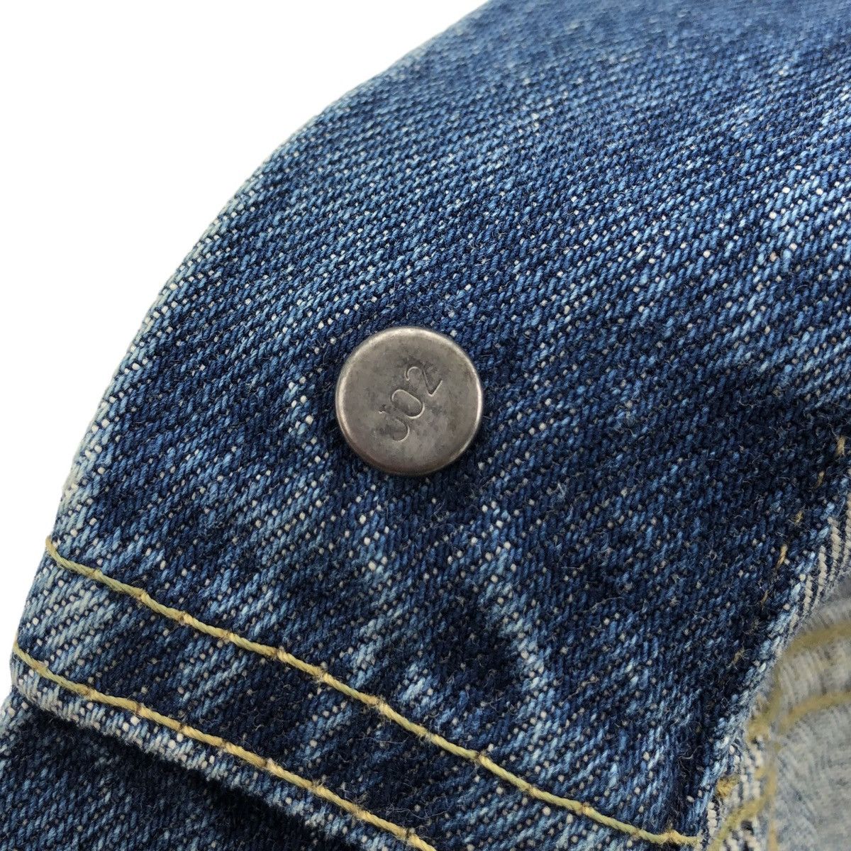 Levi's Vintage Clothing Vintage Levis Trucker Denim Big E 557 LVC 90s Japan Size US M / EU 48-50 / 2 - 17 Thumbnail