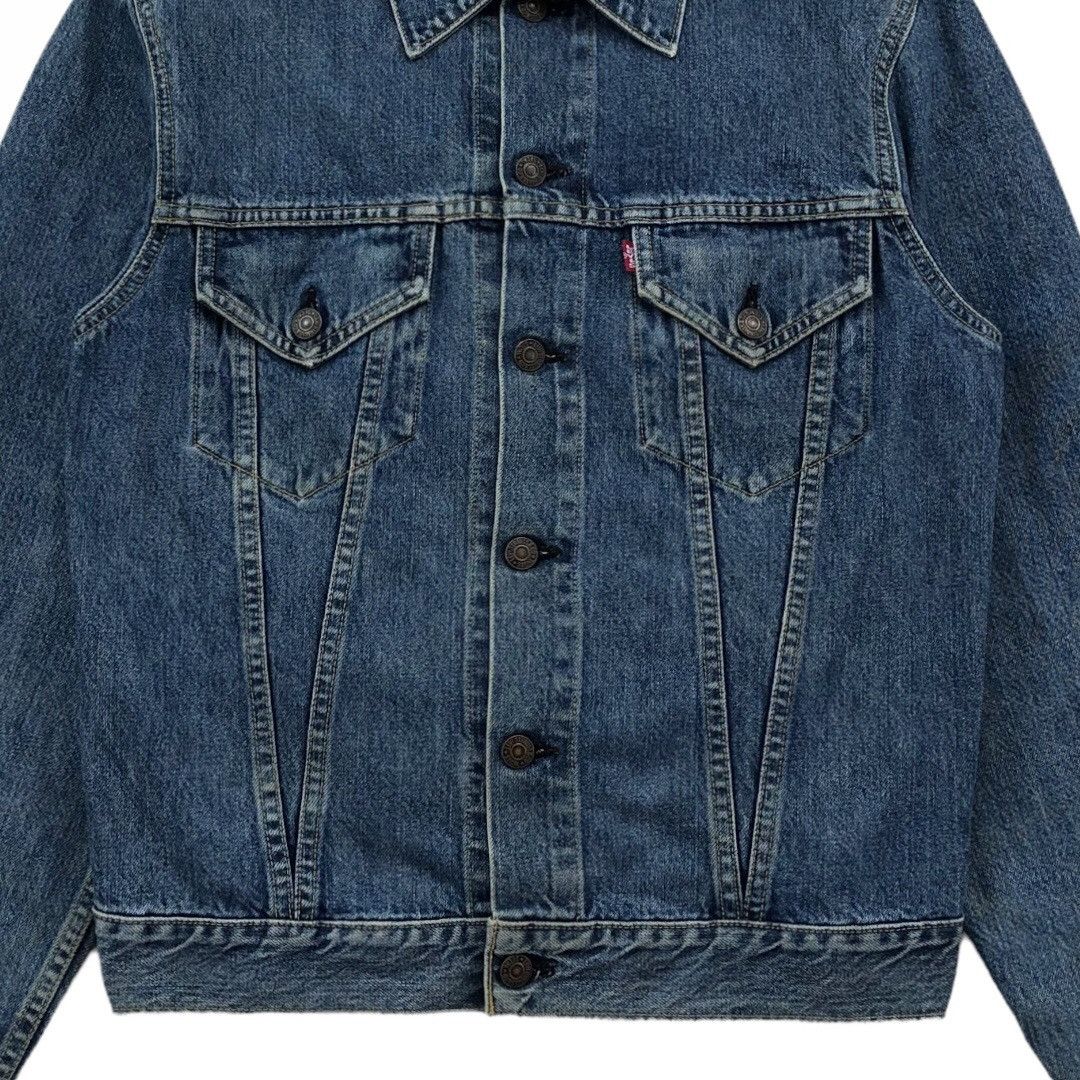 Levi's Vintage Clothing Vintage Levis Trucker Denim Big E 557 LVC 90s Japan Size US M / EU 48-50 / 2 - 6 Thumbnail
