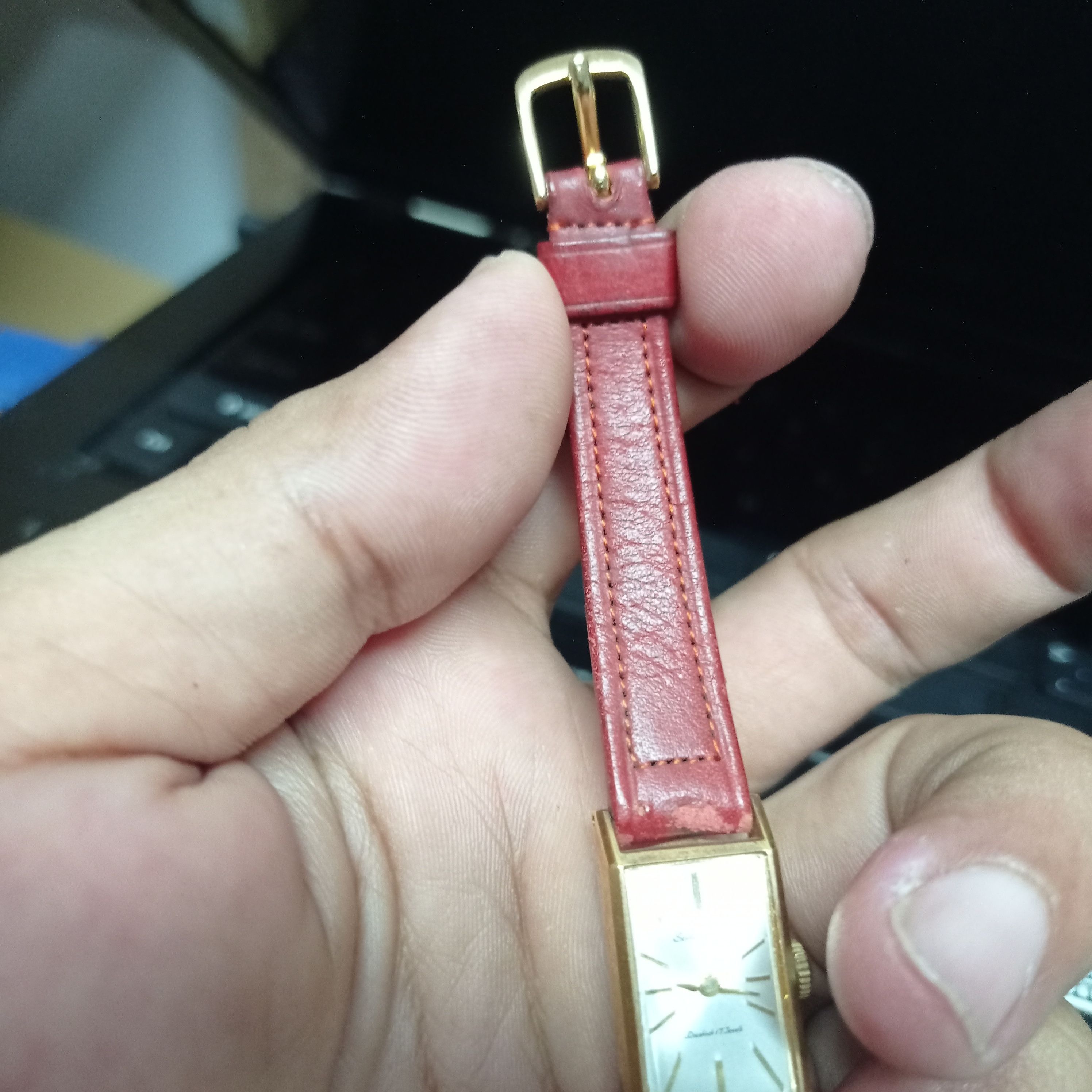 Japanese Brand RETRO LADIES SEIKO BIRDIE DIASHOCK 17 JEWELS (EGP 20MICRONS) Size ONE SIZE - 16 Thumbnail