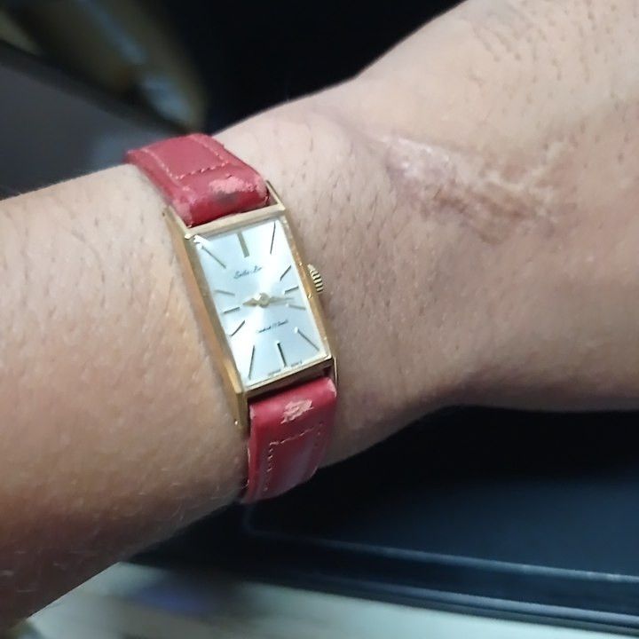 Japanese Brand RETRO LADIES SEIKO BIRDIE DIASHOCK 17 JEWELS (EGP 20MICRONS) Size ONE SIZE - 2 Thumbnail