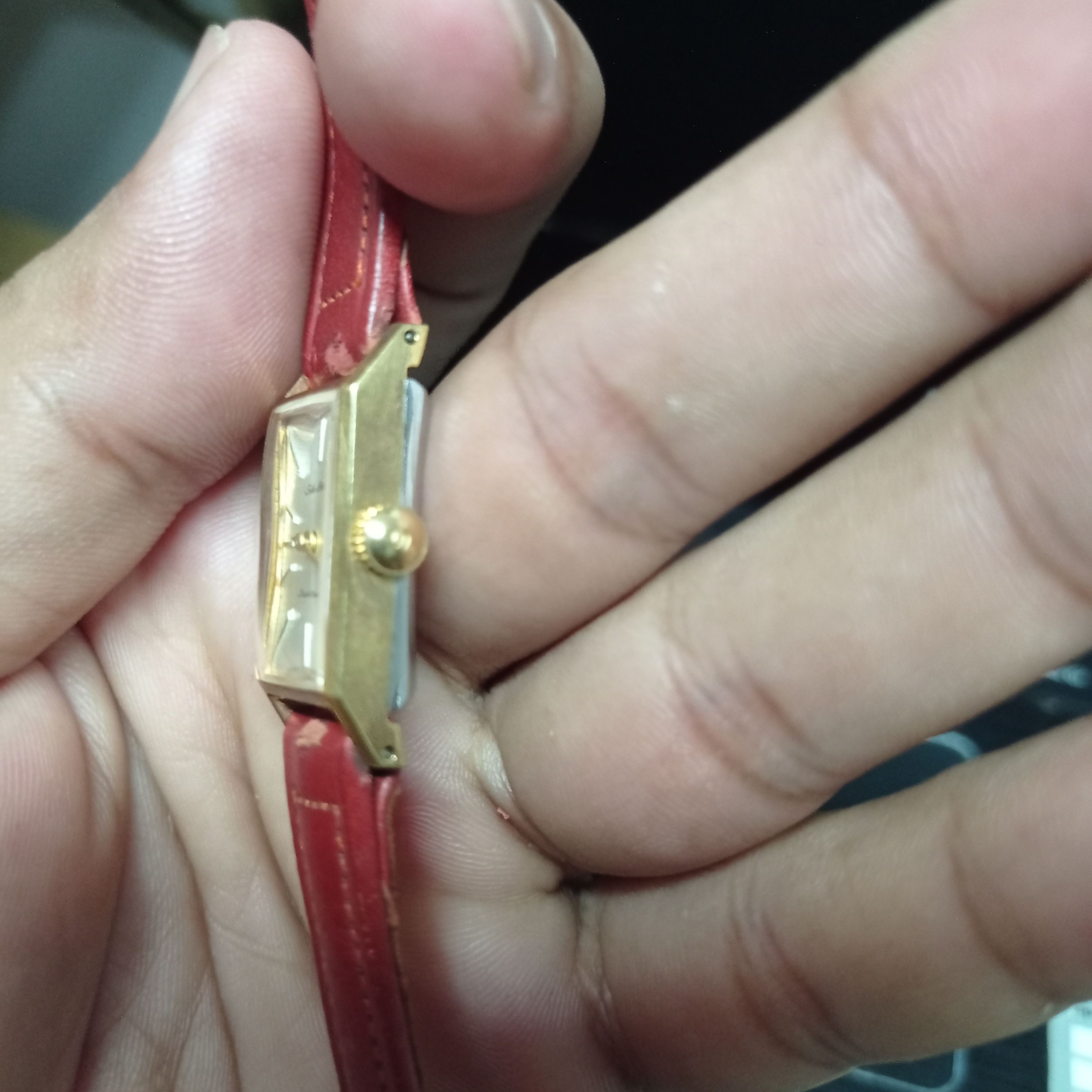Japanese Brand RETRO LADIES SEIKO BIRDIE DIASHOCK 17 JEWELS (EGP 20MICRONS) Size ONE SIZE - 7 Thumbnail
