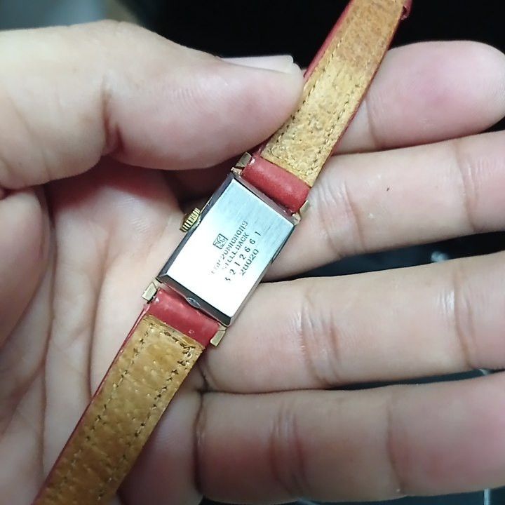 Japanese Brand RETRO LADIES SEIKO BIRDIE DIASHOCK 17 JEWELS (EGP 20MICRONS) Size ONE SIZE - 13 Thumbnail