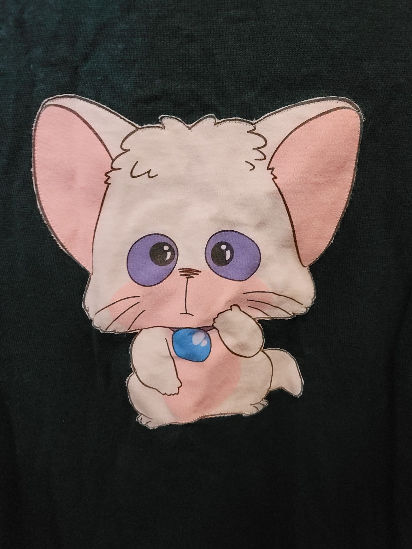 Undercover FINAL DROP SS19 Anime Cat Creamy Mami Knit Size US XL / EU 56 / 4 - 4 Thumbnail
