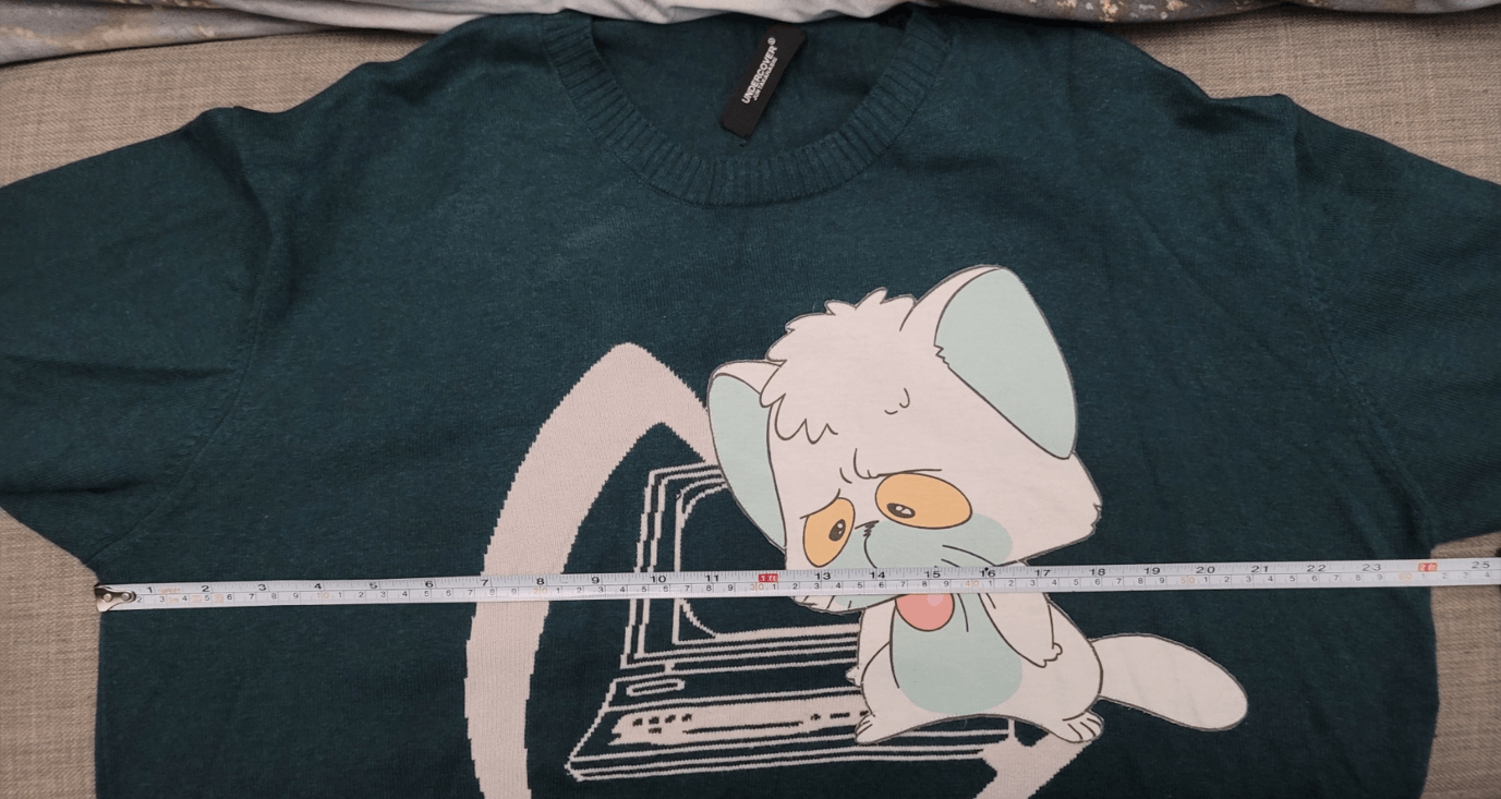 Undercover FINAL DROP SS19 Anime Cat Creamy Mami Knit Size US XL / EU 56 / 4 - 10 Thumbnail