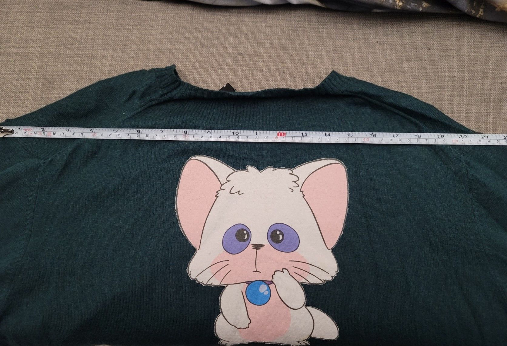 Undercover FINAL DROP SS19 Anime Cat Creamy Mami Knit Size US XL / EU 56 / 4 - 11 Thumbnail