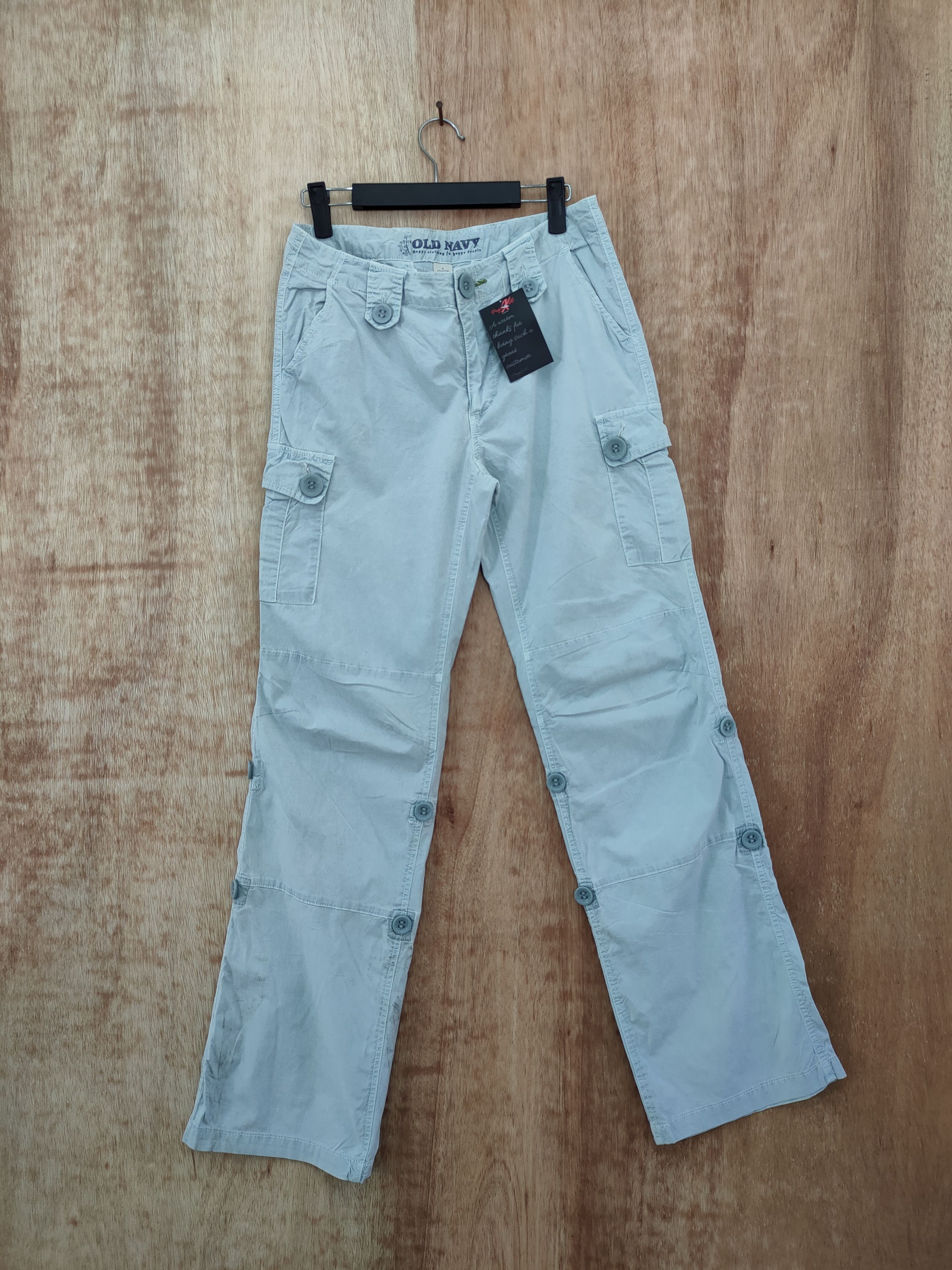 Japanese Brand DL old navy multipocket tactical cargo pants #46-136 Size US 28 / EU 44 - 1 Thumbnail