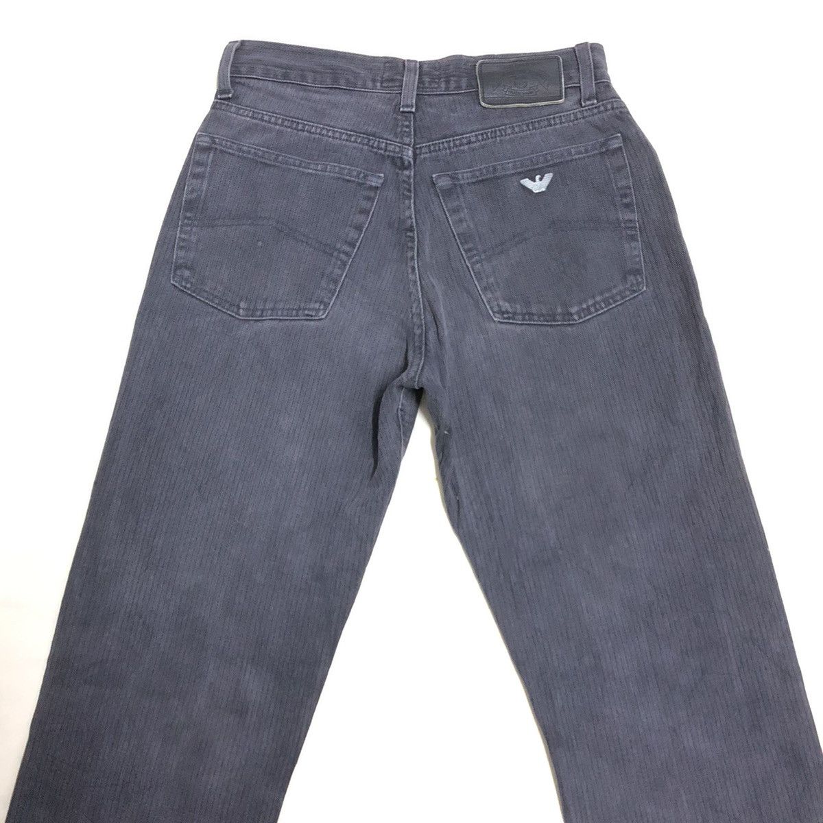 Armani × Giorgio Armani Vintage Armani Jeans Stripe Classic Denim Size US 28 / EU 44 - 14 Thumbnail