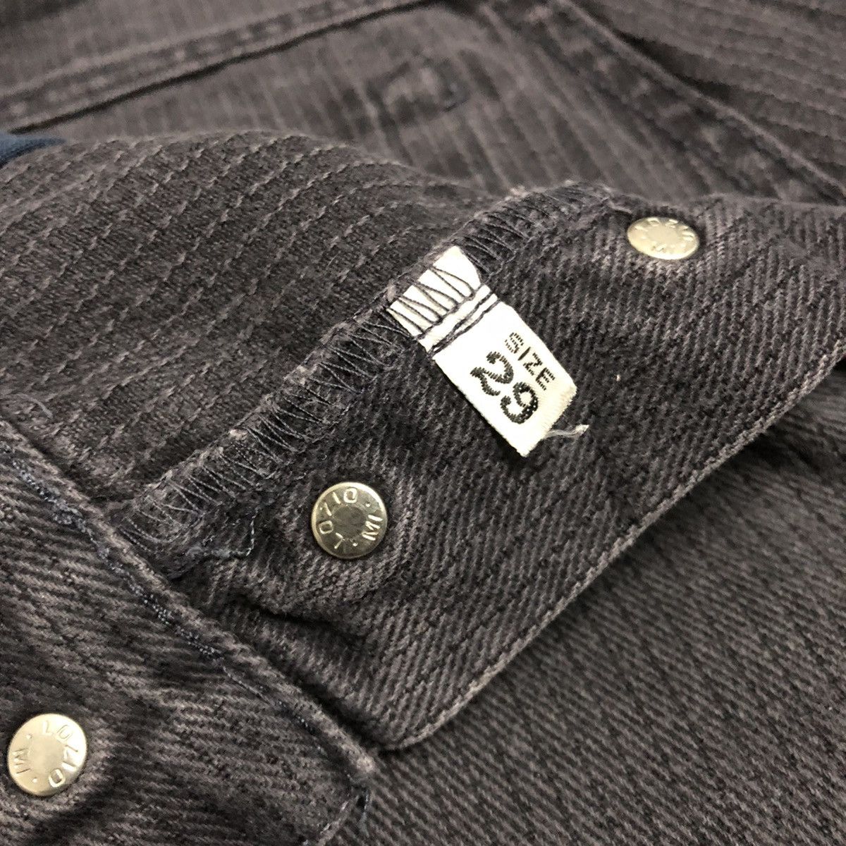 Armani × Giorgio Armani Vintage Armani Jeans Stripe Classic Denim Size US 28 / EU 44 - 3 Thumbnail