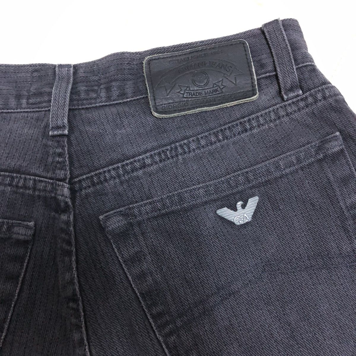 Armani × Giorgio Armani Vintage Armani Jeans Stripe Classic Denim Size US 28 / EU 44 - 13 Thumbnail