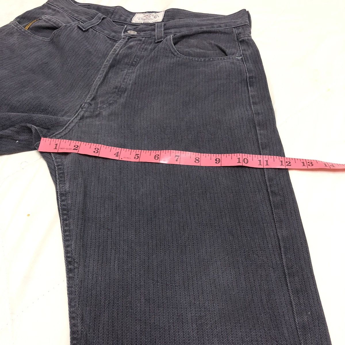 Armani × Giorgio Armani Vintage Armani Jeans Stripe Classic Denim Size US 28 / EU 44 - 8 Thumbnail