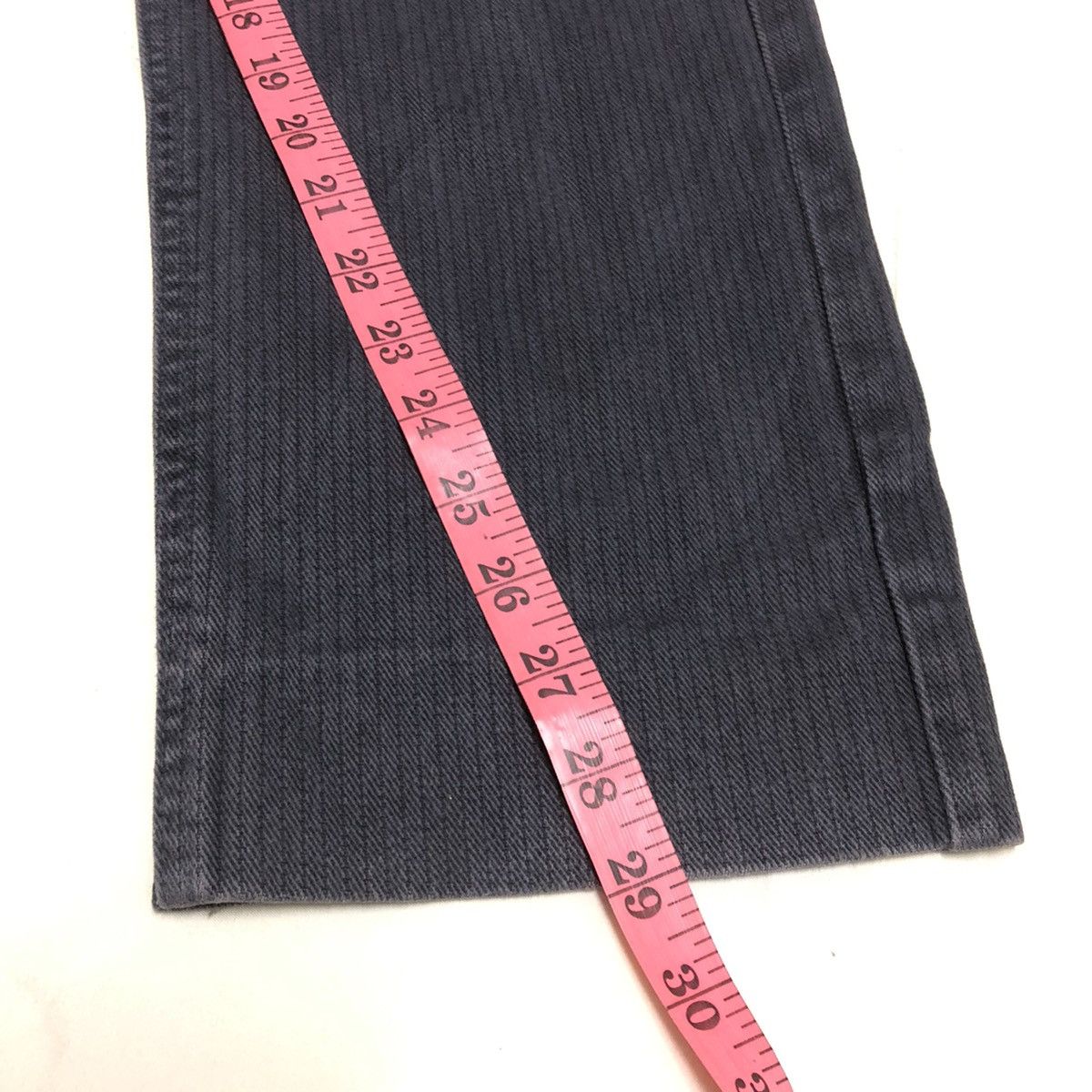 Armani × Giorgio Armani Vintage Armani Jeans Stripe Classic Denim Size US 28 / EU 44 - 10 Thumbnail